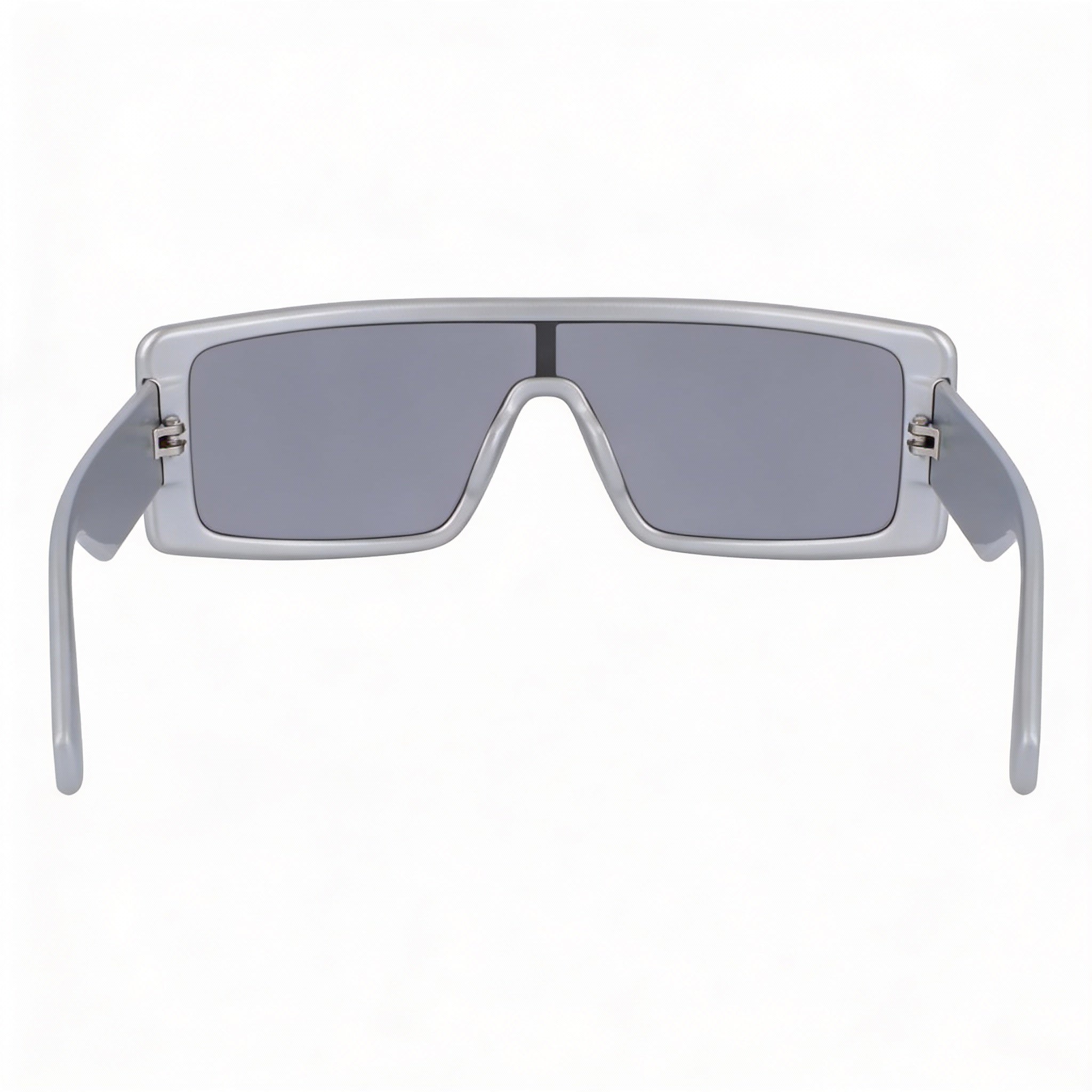 Calvin Klein Ckj23655s Unisex Silver Plastic Solid Grey Silver TRITAN RENEW UV Protected Non-Polarized 57mm Sunglasses, Photo 4