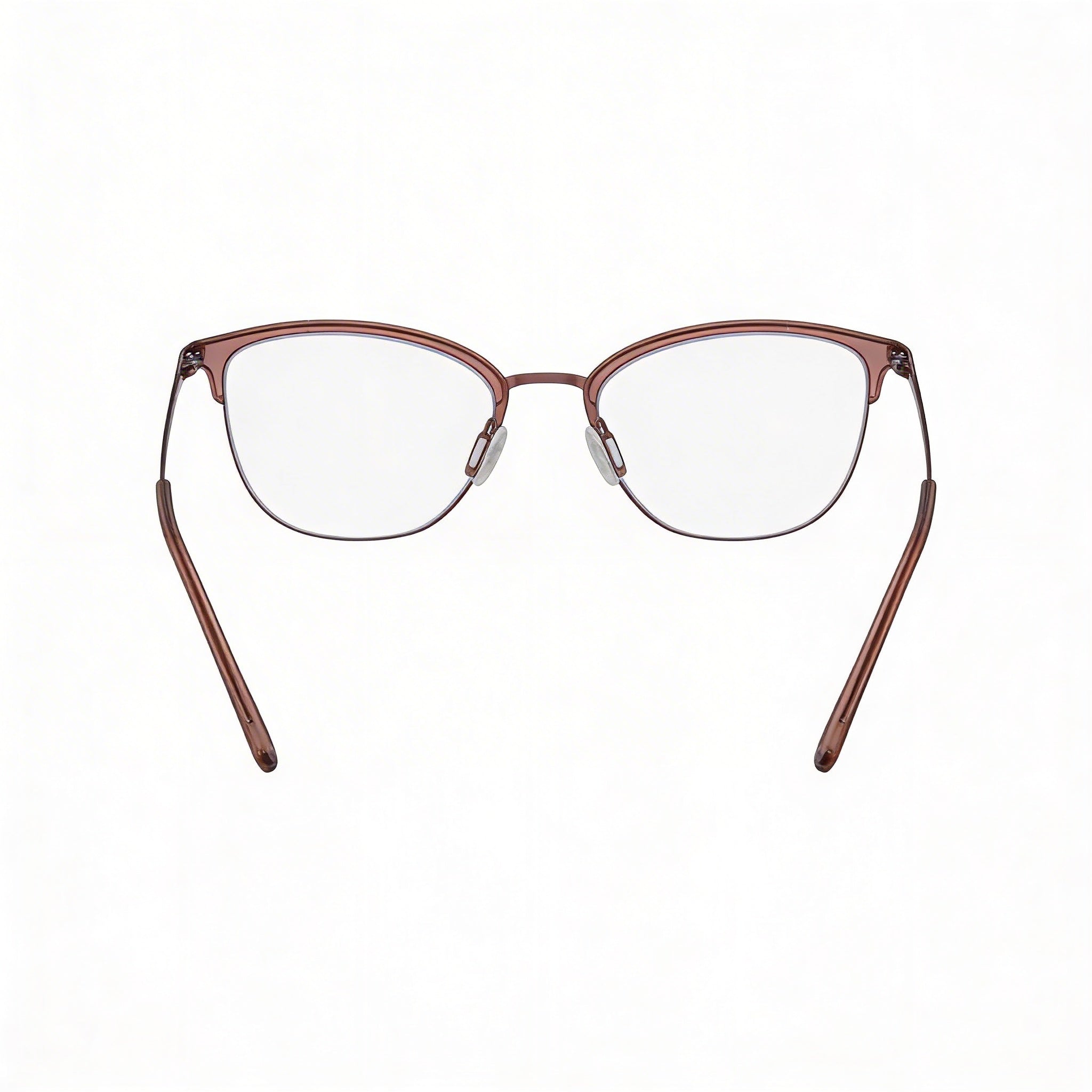 Flexon W3023 Women's Eyewear, Crafted with Acetate Frame Material, Featuring Polarized Lenses, in a Blush Color, with a 52mm Lens Width, Photo 2