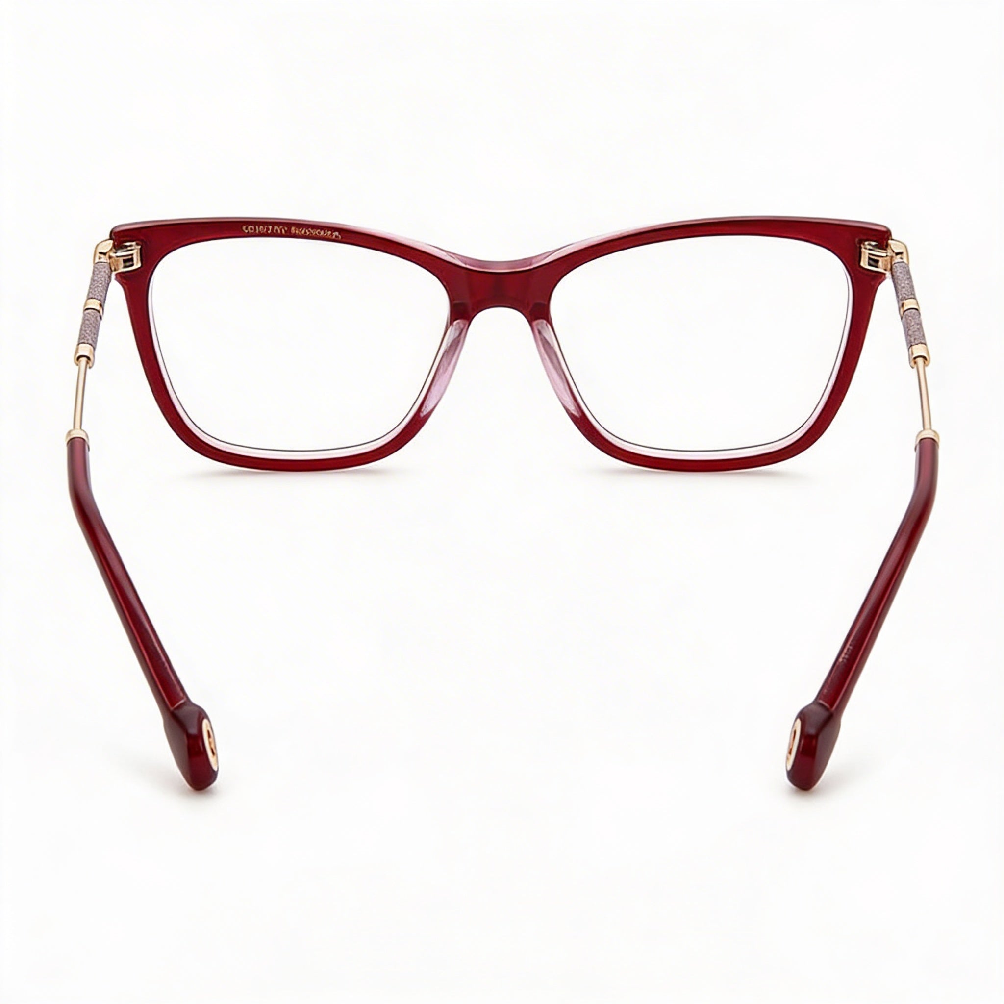 Carolina Herrera Her 0151 Casual Style Acetate Frame Burgundy Non-Polarized Sunglasses for Women, 54mm, Photo 2