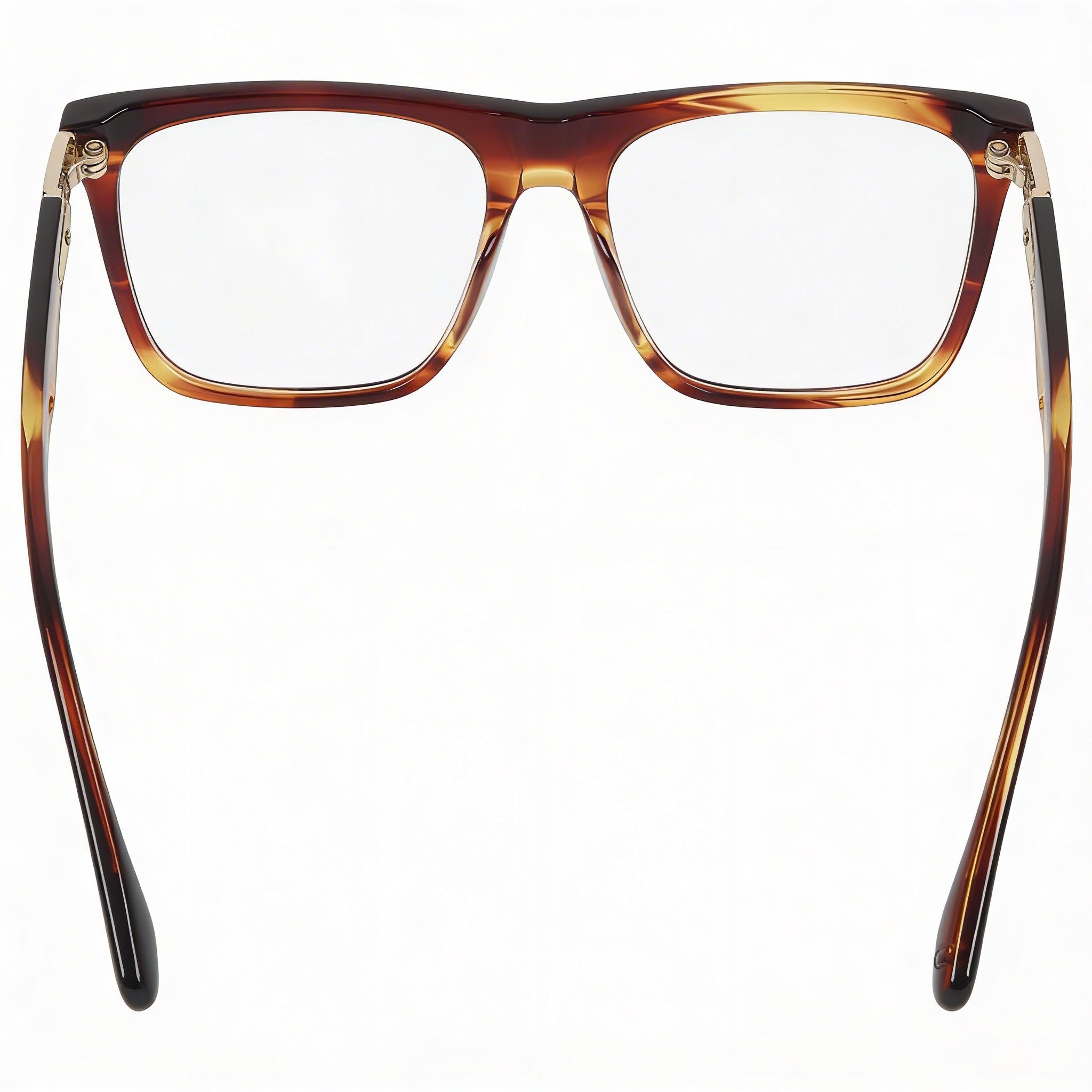 Monturas de gafas Victoria Beckham Vb2679 para mujer en marrón a rayas: lente de 53 mm, puente de 17 mm, patilla de 140 mm, Photo 3