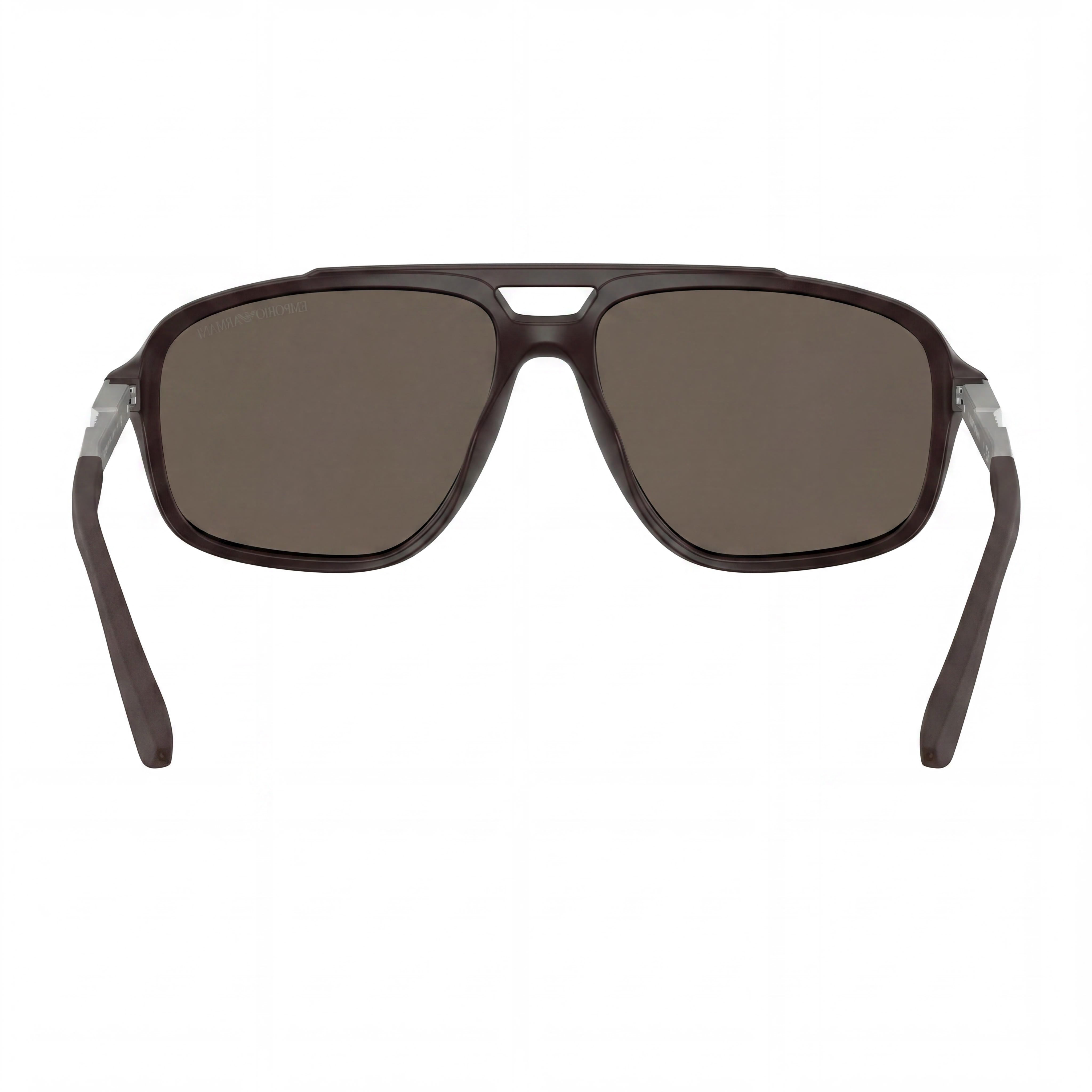 Emporio Armani Ea4236u Universal Fit Men's Dark Brown Frame Brown Lens Plastic UV Protection Sunglasses, 59mm, Photo 4
