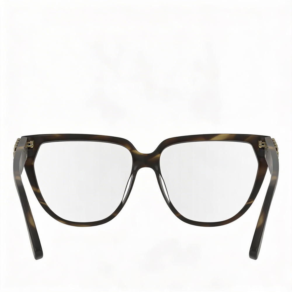 Victoria Beckham VB2661 Modern Style Women's Acetate Frame Sunglasses Striped Khaki Havana 54mm