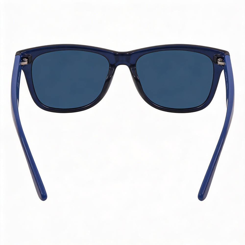 Gafas de sol Lacoste Classic de plástico azul para mujer, sin polarizar, con protección UV, talla 52-18-140
