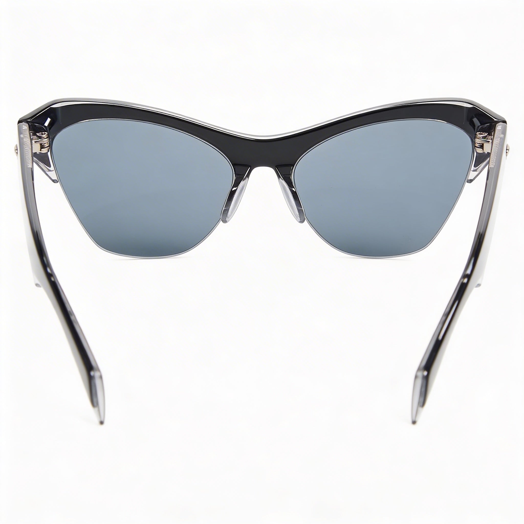 rag & bone Modern Heritage Women's Black Grey Plastic Frame Sunglasses 61mm, Photo 4