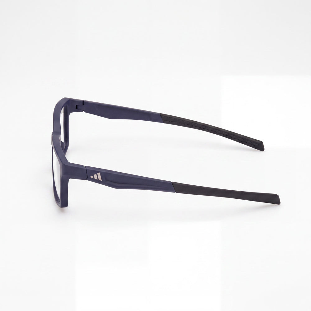 Gafas ópticas clásicas adidas para mujer con montura inyectada en azul mate y lentes no graduadas de 56 mm