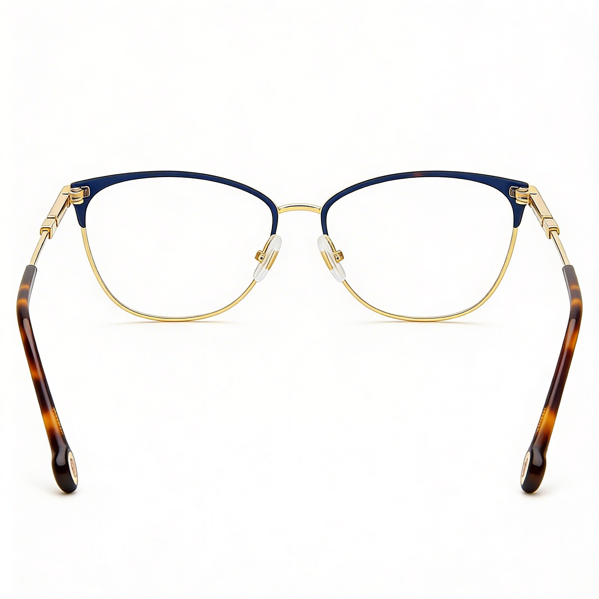Carolina Herrera Her 0161 Modern Women's Alloy Steel Frame Gold Blue Non-polarised Sunglasses 56mm, Photo 4