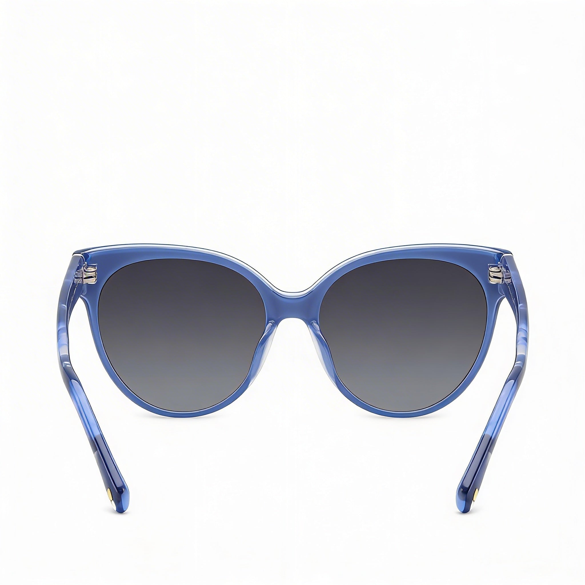 Kate Spade New York Aubriella/G/S Women's Acetate Blue Grey Frame Gray Shaded Lenses 55mm Sunglasses, Photo 3