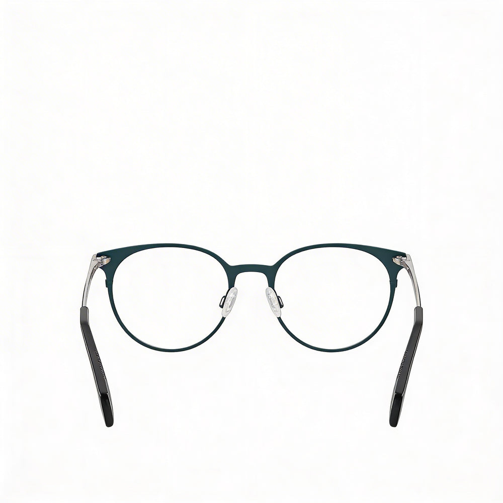 Gafas Rag & Bone Rnb 3011 con montura de titanio para mujer, color azul paladio mate, talla 48-19-140 mm