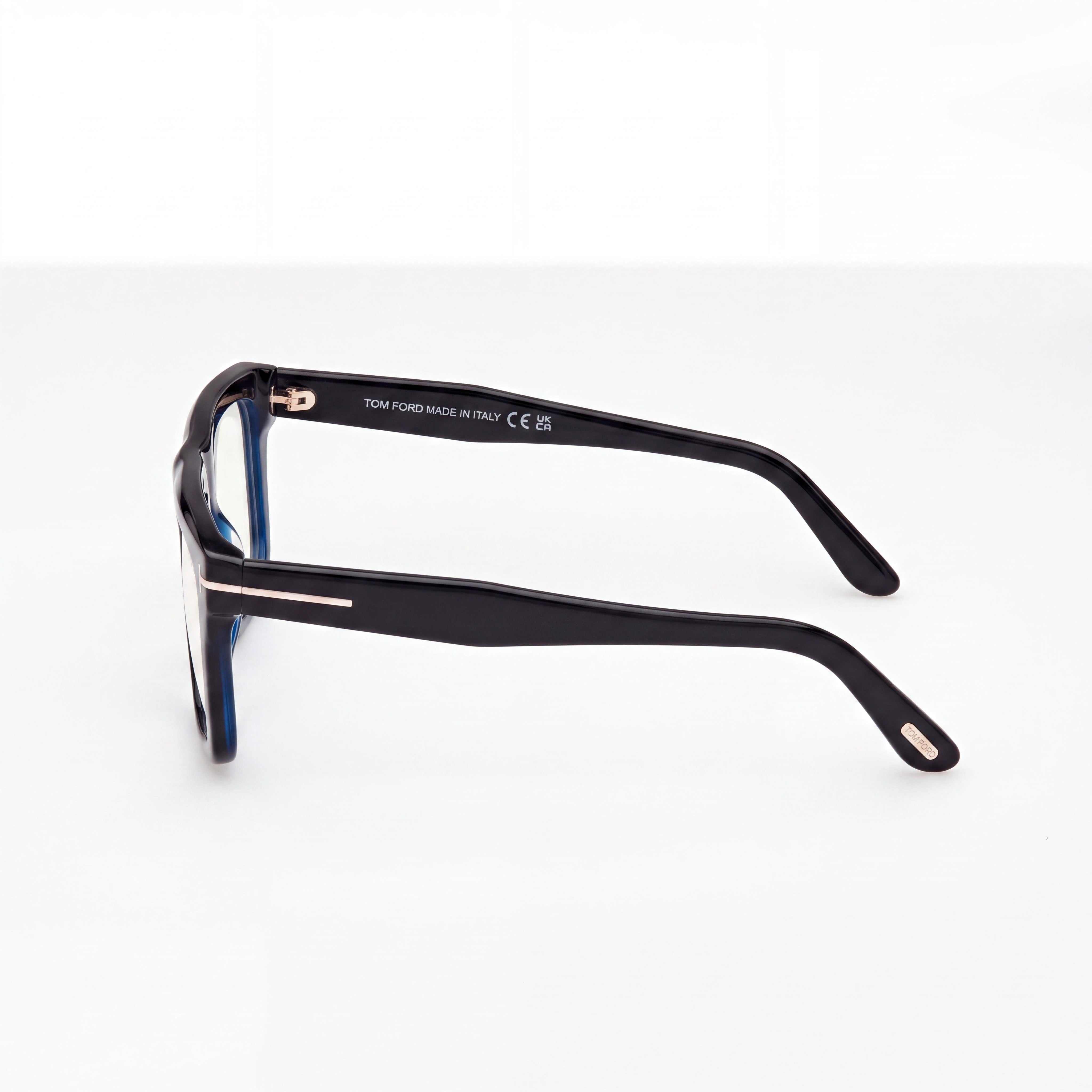 Gafas de sol Marcolin Classic unisex con montura de plástico negro brillante y filtro azul, lentes negras no polarizadas de 54 mm, Photo 2