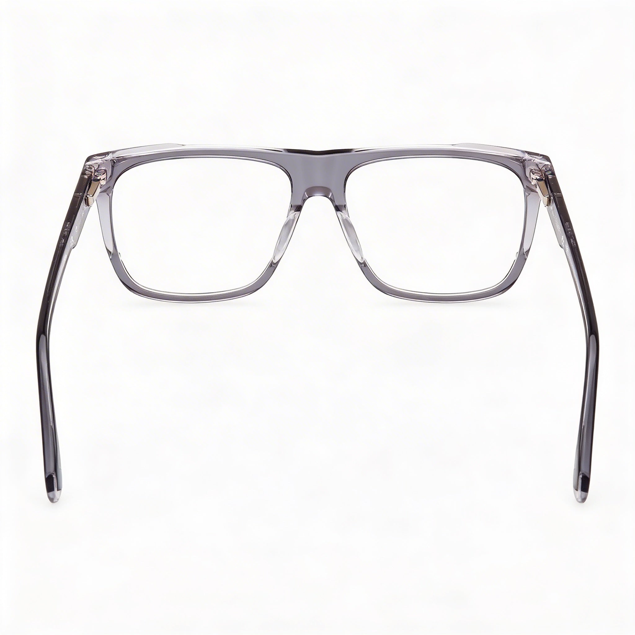 Guess Modern Collection Women's Grey Plastic Frame Eyeglasses with Clear Non Polarized Lenses 56mm, Photo 4