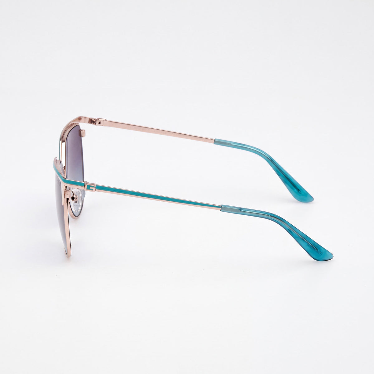 Gafas de sol cuadradas de acetato de GUESS by Marciano para mujer, a la moda, color rosa-Habana, lente marrón degradado, ancho de 58 mm, Photo 3