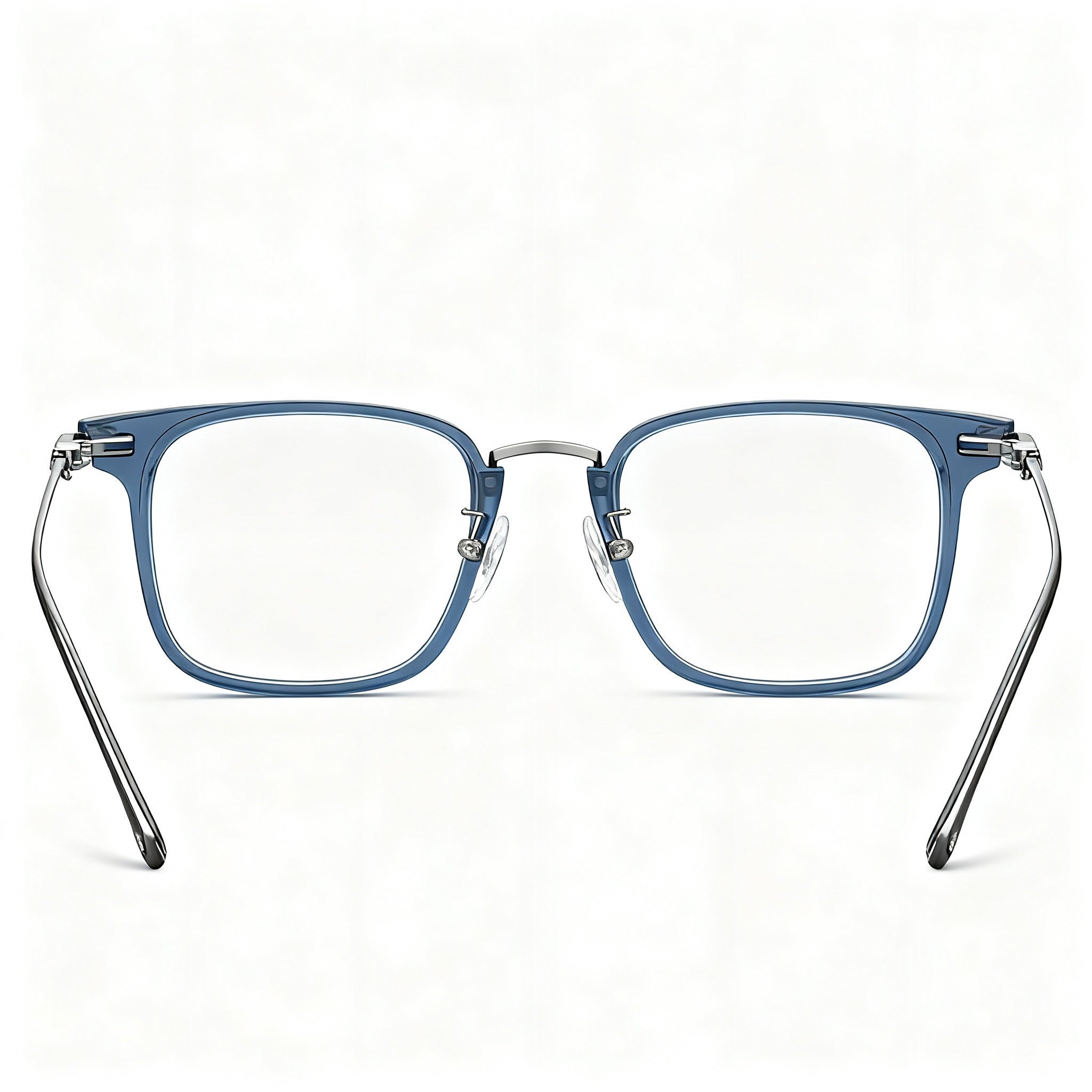 Polaroid Sunglasses Pld D384g Men's Plastic Eyeglasses with Clear Non-Polarized Lenses in Blackue Grey 51mm, Photo 4