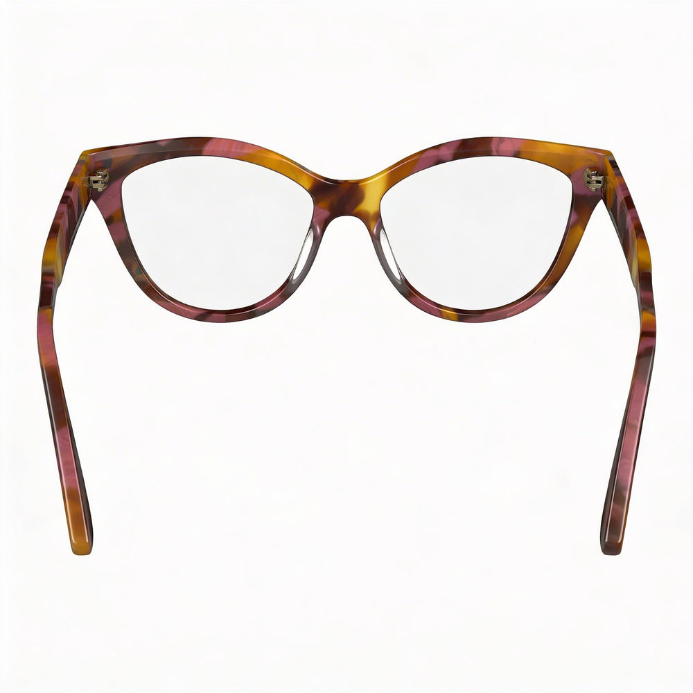Calvin Klein Modern Unisex Havana Rose Acetate Sunglasses 53mm