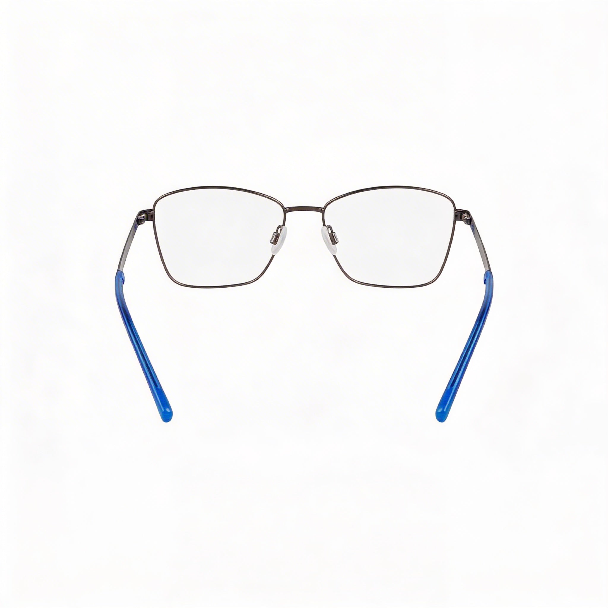 DKNY Classic Women's Acetate Eyeglasses with Transparent Polycarbonate Lenses in Satin Gunmetal 53-16-140, Photo 4