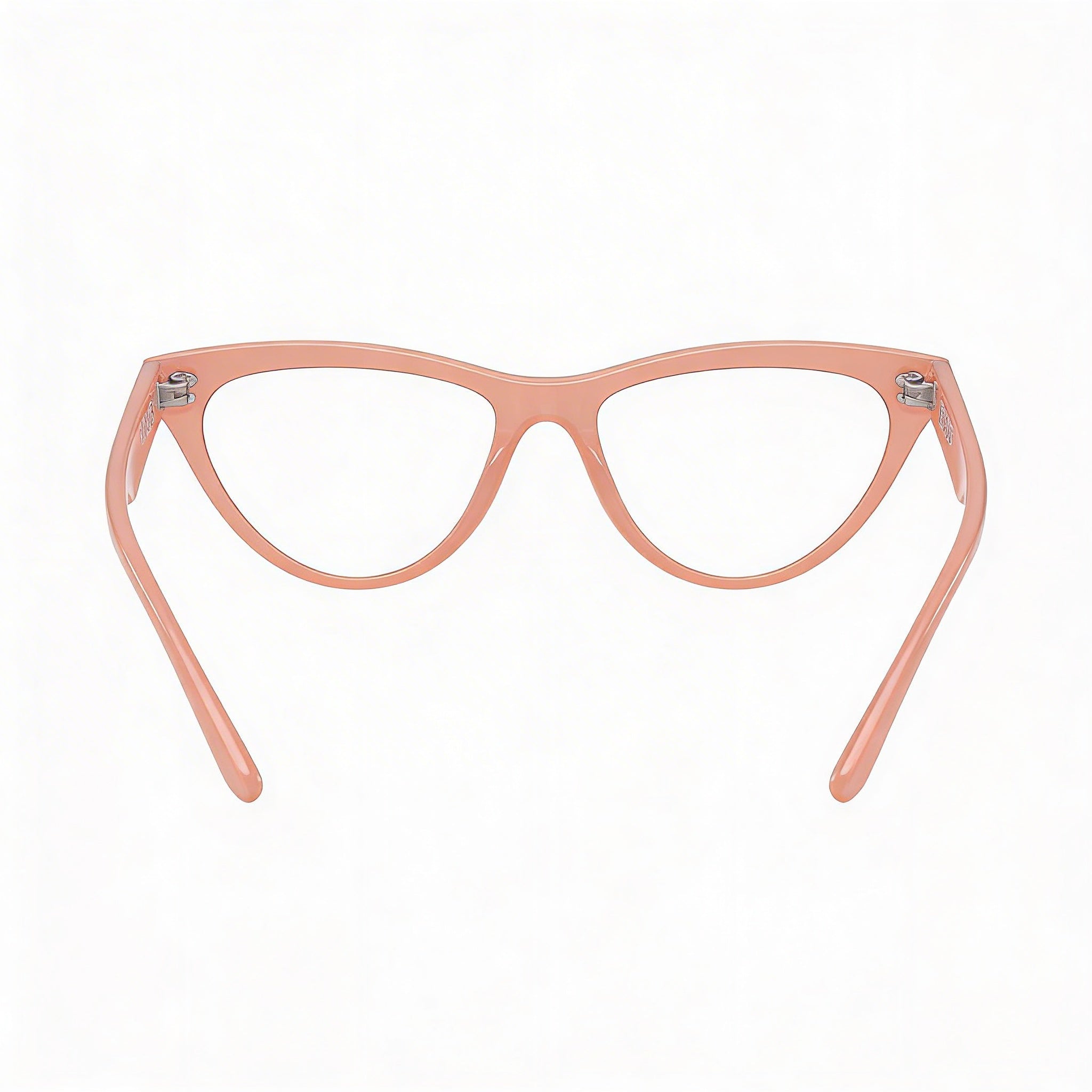 Versace Ve 3364 U Women's Injected Pink Opal Frame Clear Polycarbonate Lens Eyeglasses 52-17-145, Photo 3