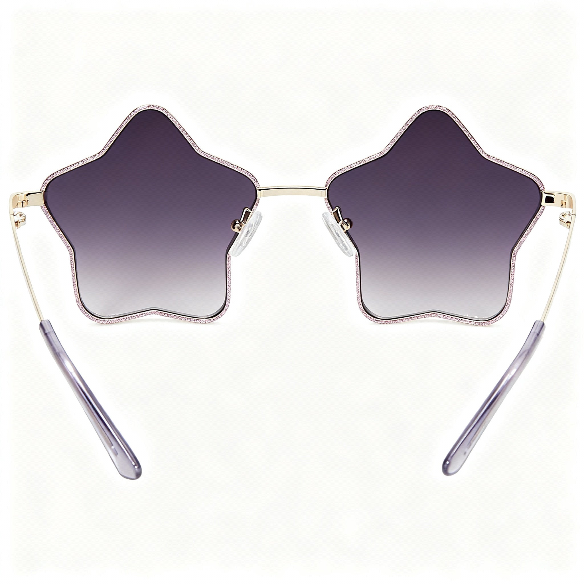 GUESS GF4012 Kids Metal Sunglasses, Silver Purple Gradient Frame, Purple Non-Polarized Polycarbonate Lenses, Photo 4