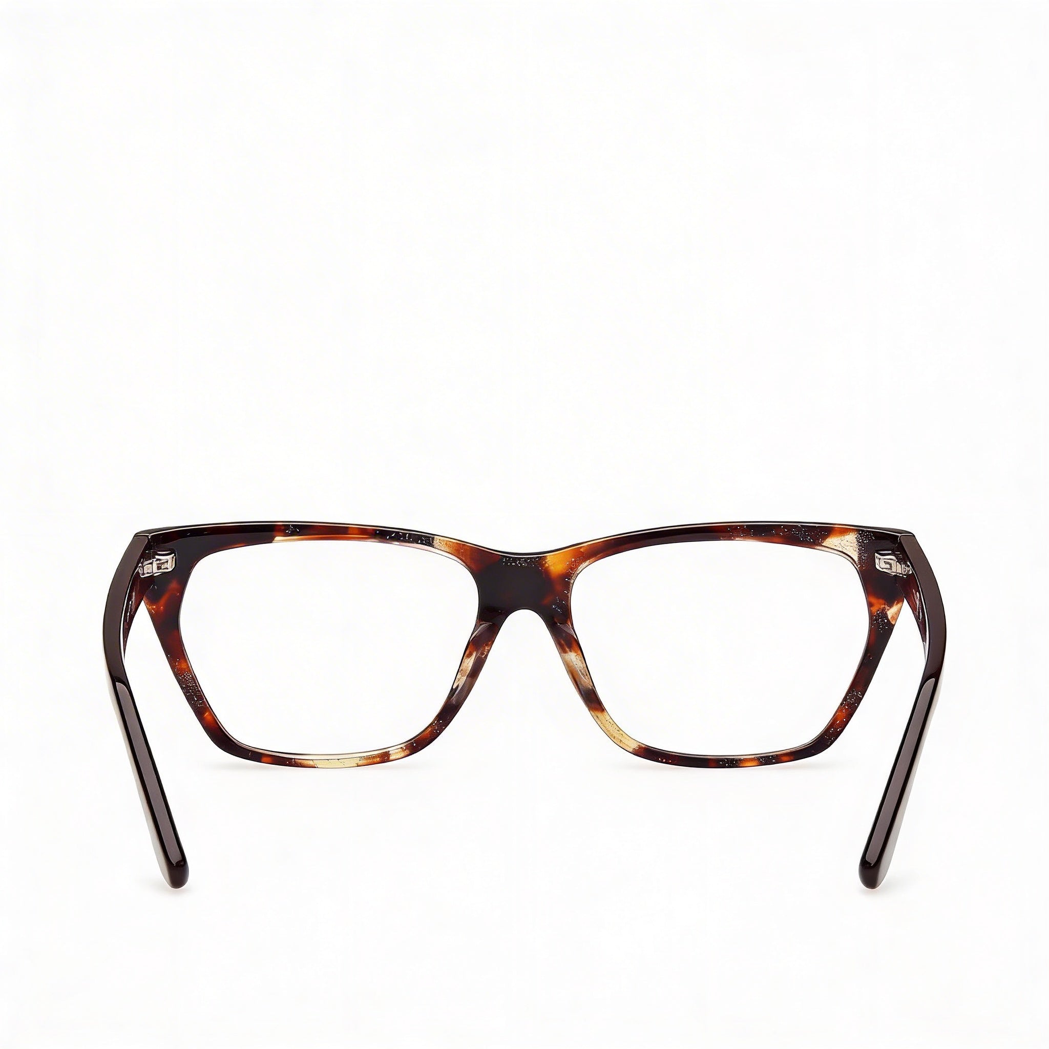 GUESS Gu50234 Women's Dark Havana Shiny Dark Brown Plastic Frame Eyeglasses 54mm Lens Width, Photo 2