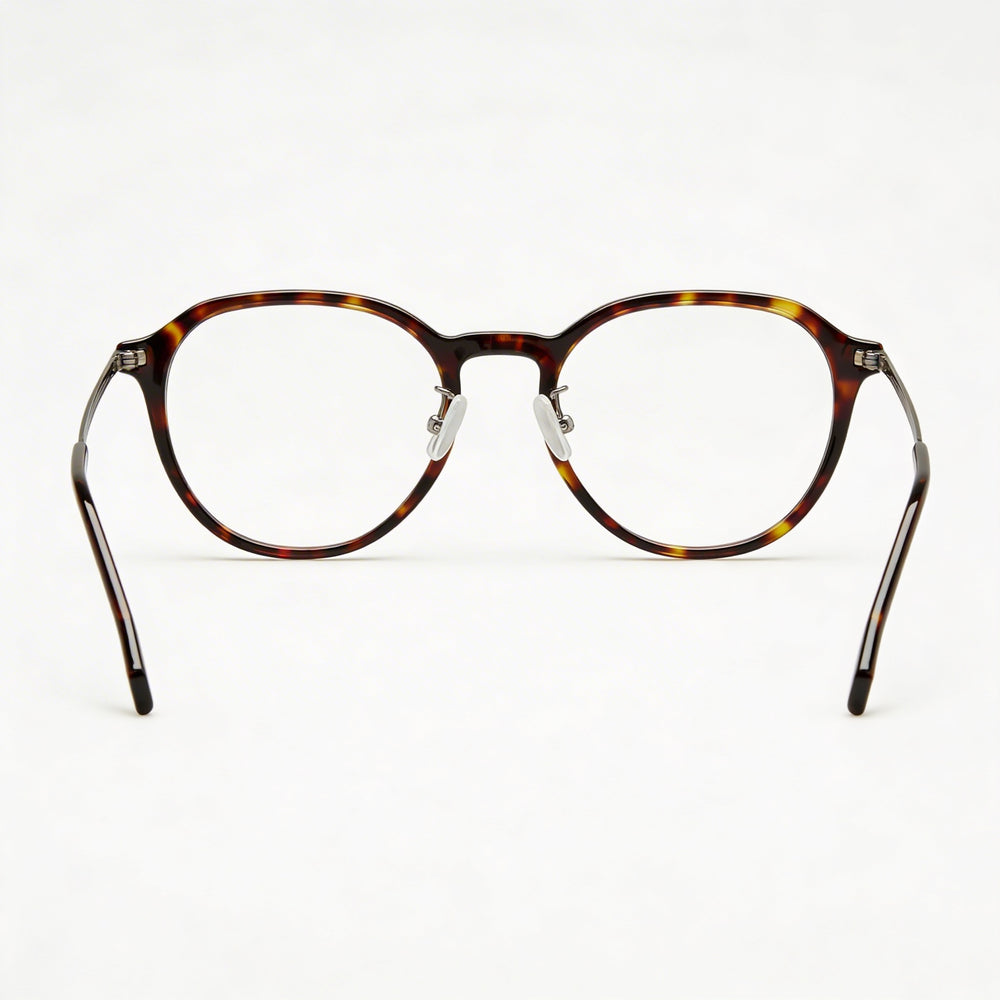 BOSS Casual Men's Acetate Optical Eyeglasses, Clear Non-Polarized Plastic Lenses 52-20-145
