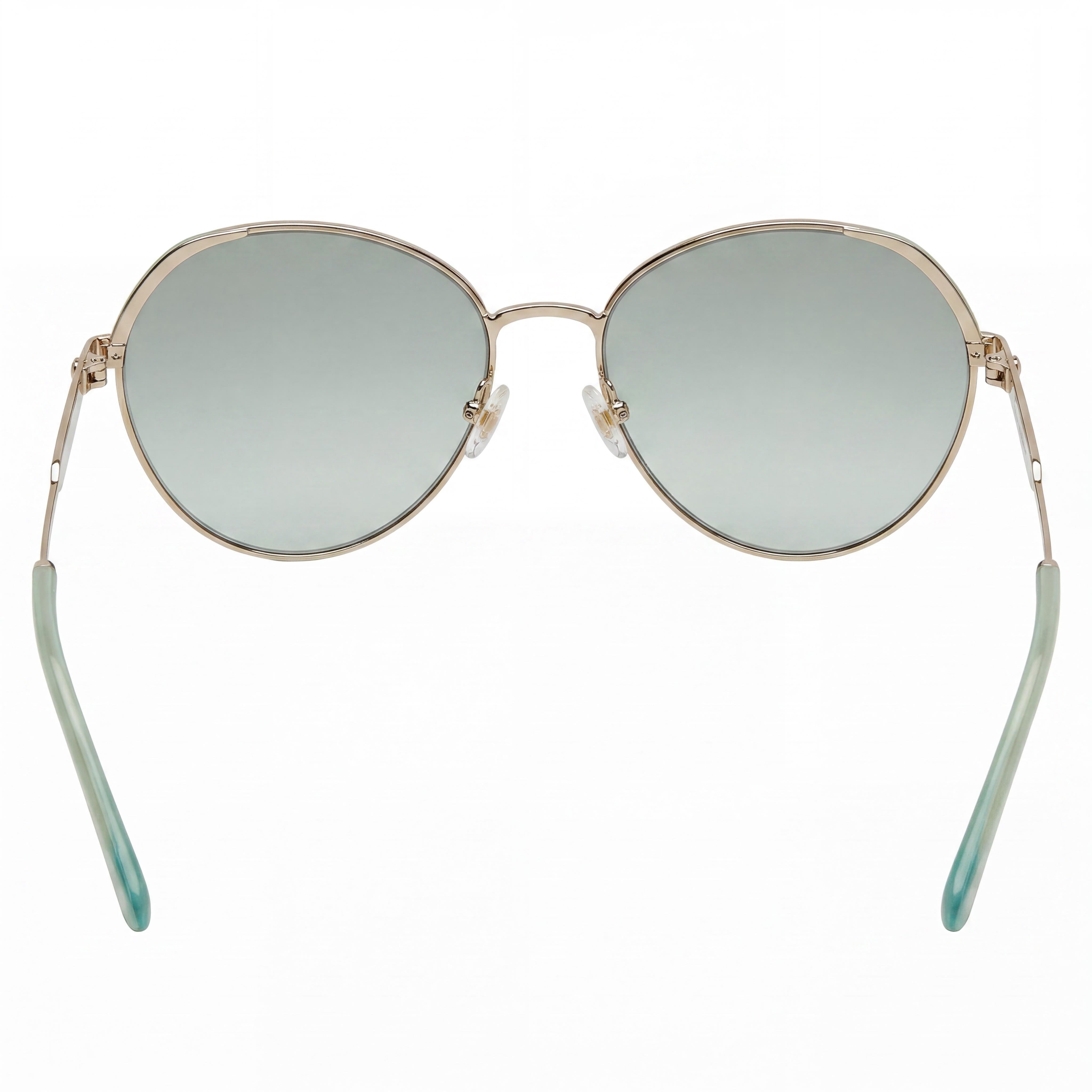 kate spade new york Casual Women's Pilot Grey Gradient Green Frame Grey Green Lens Stainless Steel 100% UV Protection Sunglasses 59mm, Photo 3