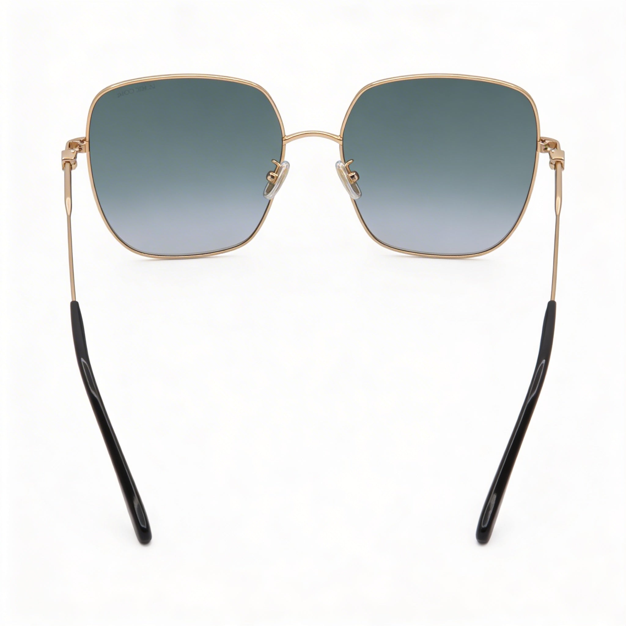 Jimmy Choo KORI/G/SK - Gafas de sol para mujer, de aleación de acero, color dorado y negro, con diseño de mariposa y degradado gris, protección UV, 60 mm, Photo 3