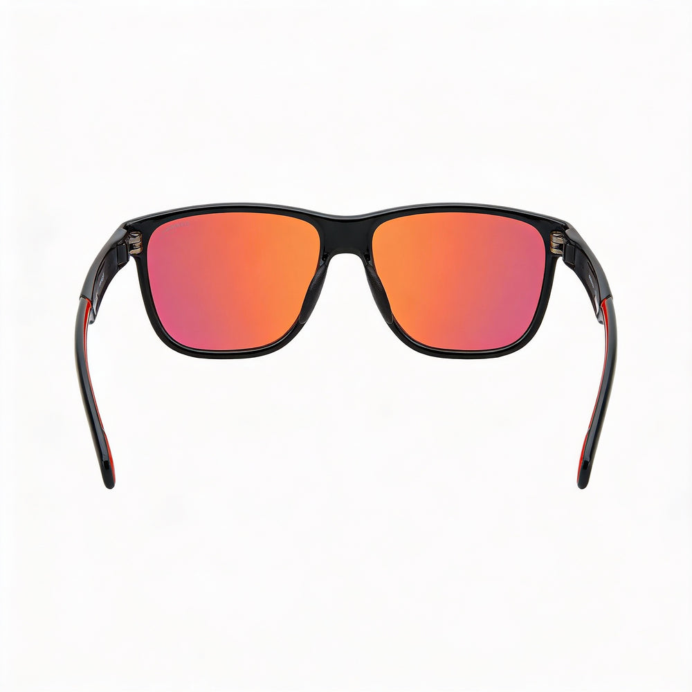 Carrera Carduc 003/S Unisex Black and Red Injection Frame Red Black Non-Polarized 57mm UV Protected