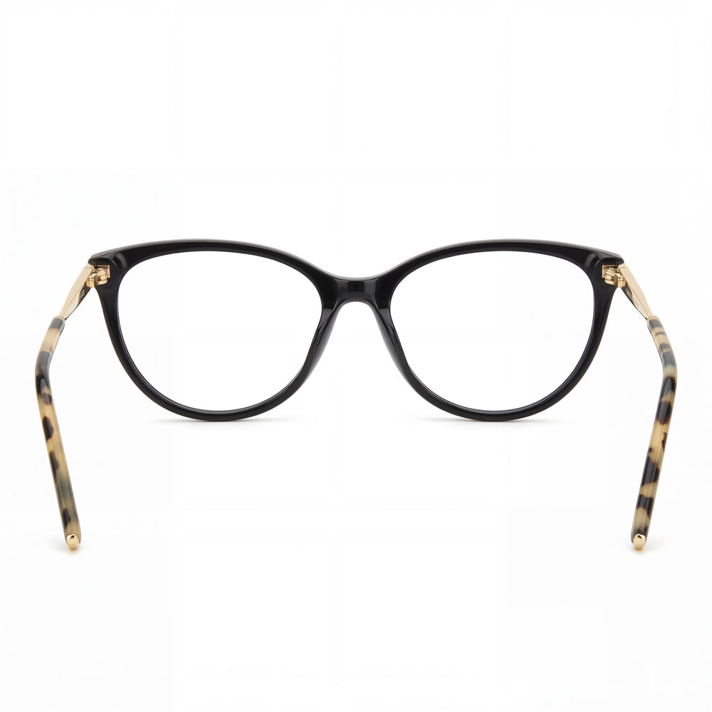 Carolina Herrera Men's Classic Black Gold Plastic Frame Polycarbonate Lens Non-Polarized Sunglasses 55-15-145mm