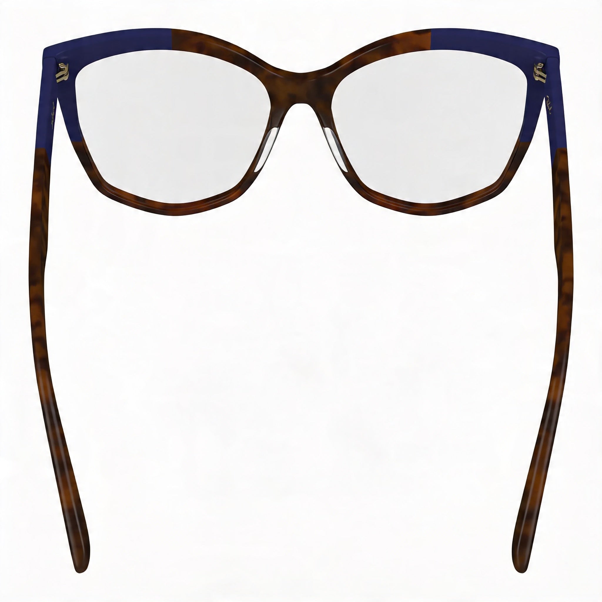 Gafas de Sol No Polarizadas Unisex de Acetato Karl Lagerfeld Kl6154 Carey Azul 55-16-140, Photo 4