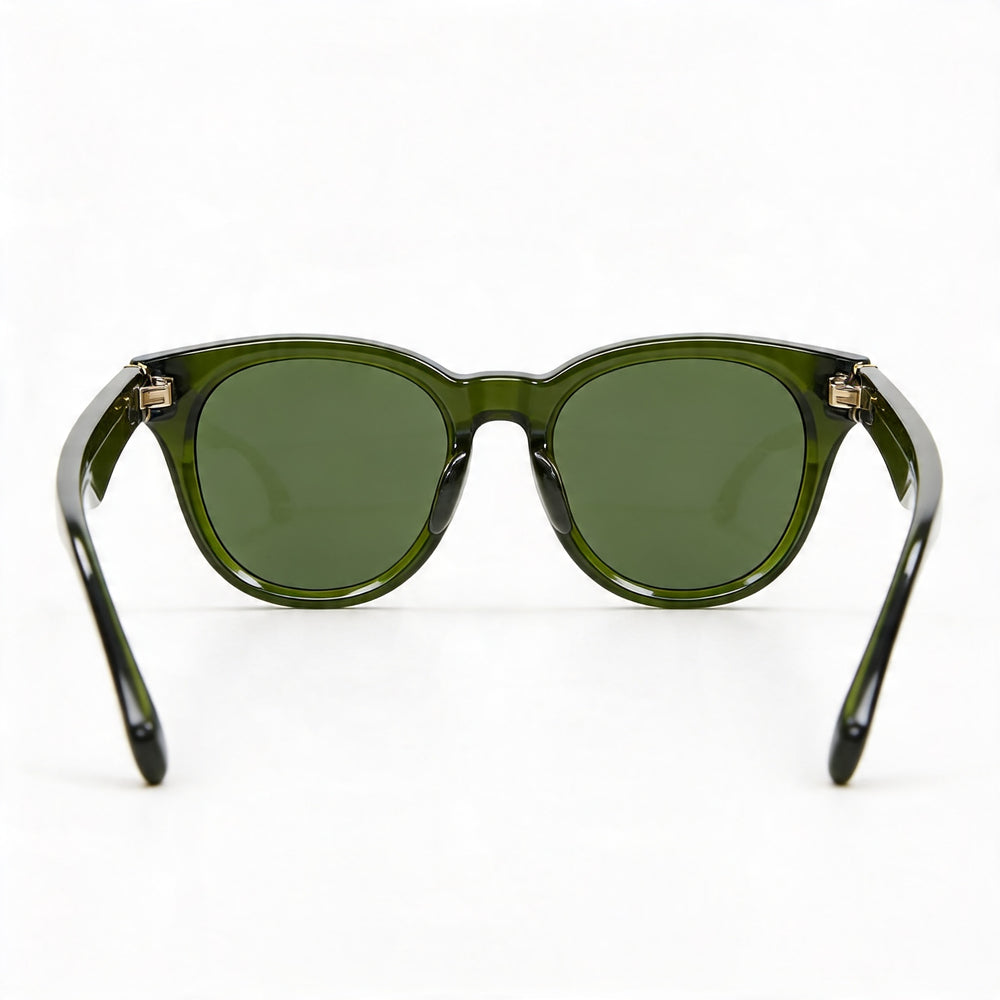 BURBERRY Modern Women’s Dark Green Plastic Sunglasses 51mm