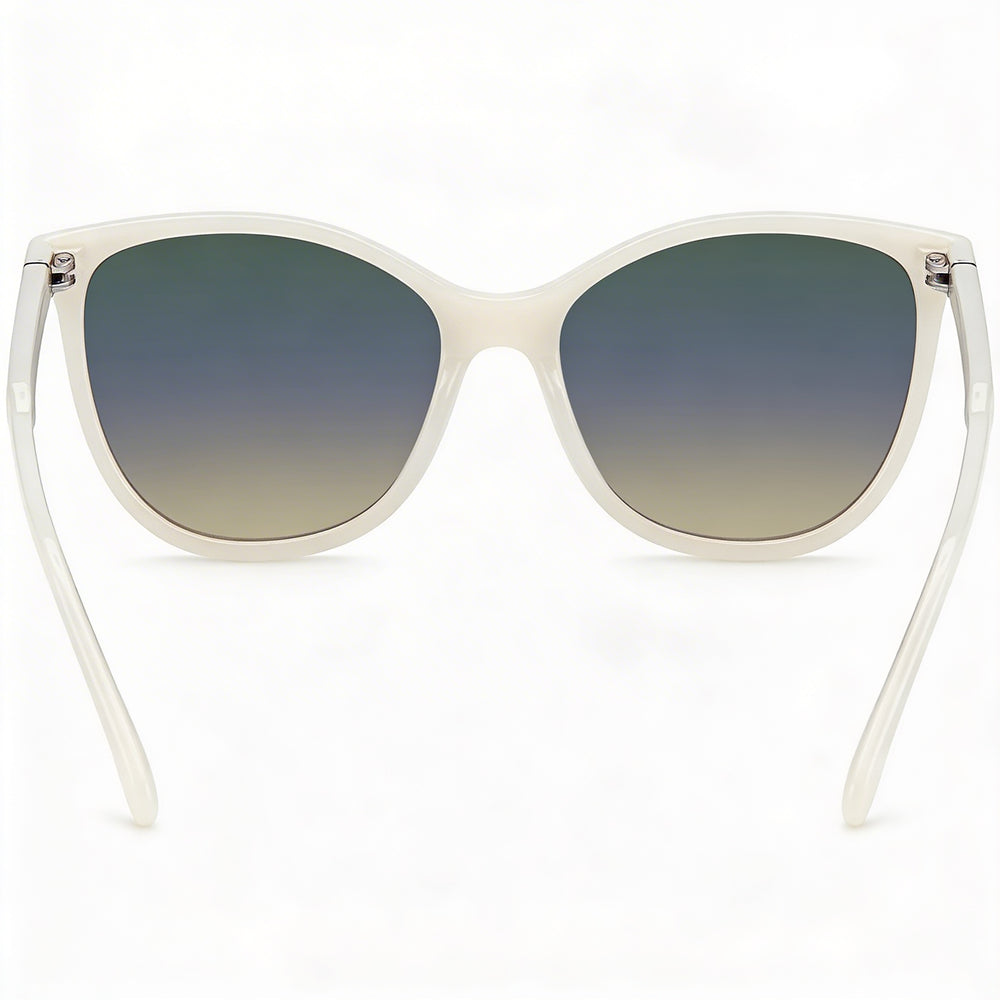 Isabel Marant Modern Women's Sunglasses, featuring an Ivory Acetate Frame and Ivory Lenses, 57mm Lens Width