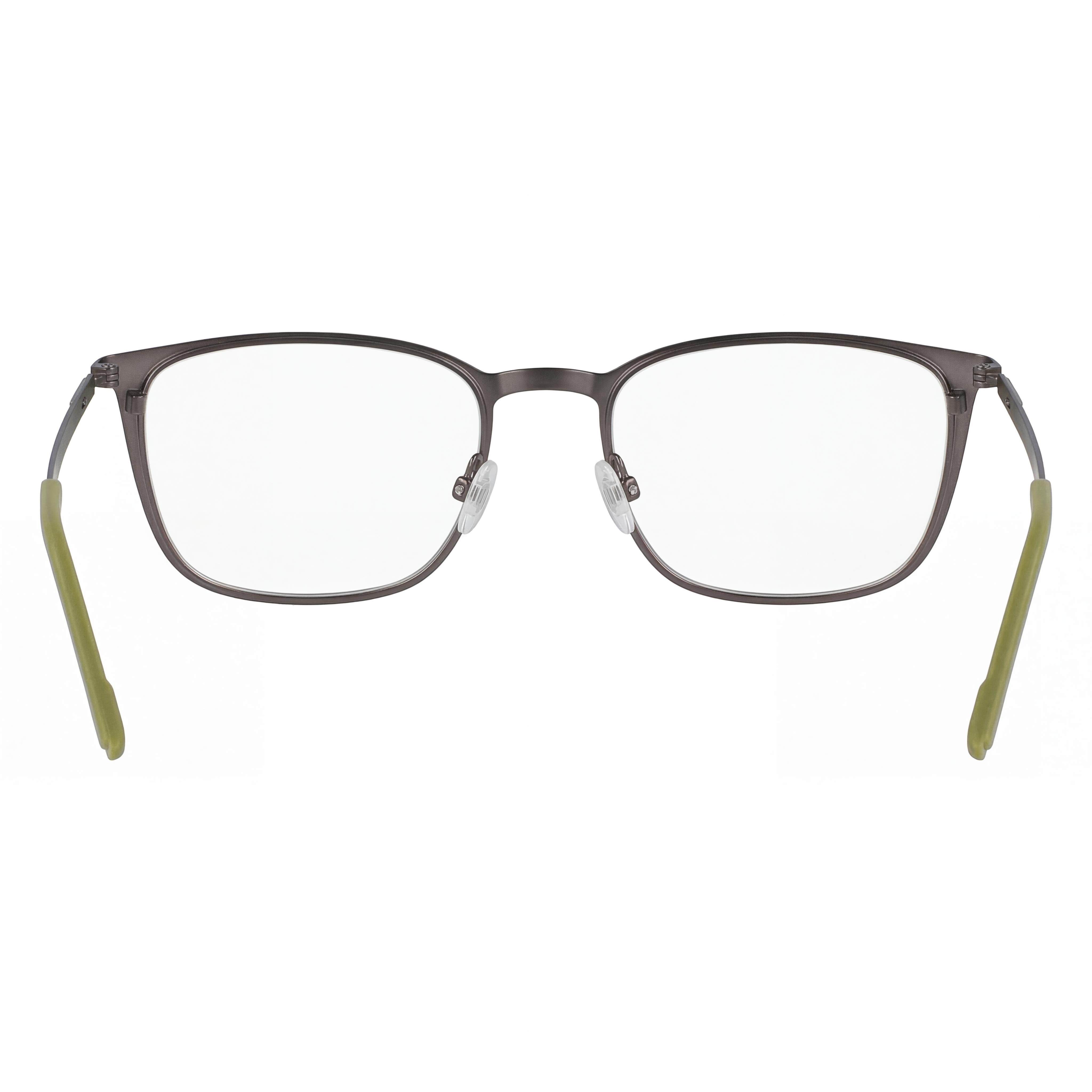 Montura de gafas ópticas de metal Flexon E1143 para hombre, 54 mm de ancho de lente, 18 mm de puente, 145 mm de patilla, gris plomo mate Kelp, Photo 3