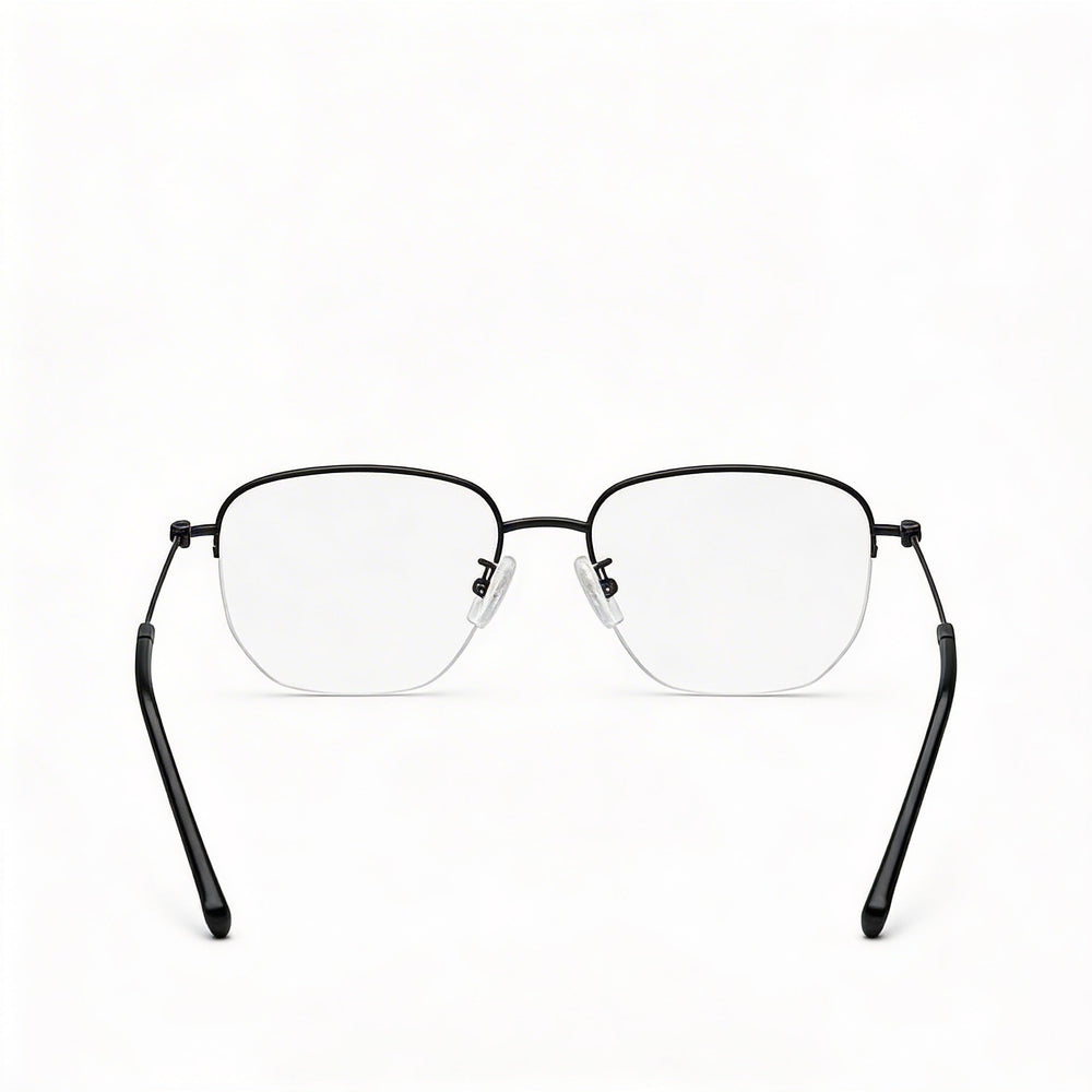 Hugo Boss Audio Systems Modern Women's Black Alloy Steel Non-polarized Eyeglasses 54-18-145mm