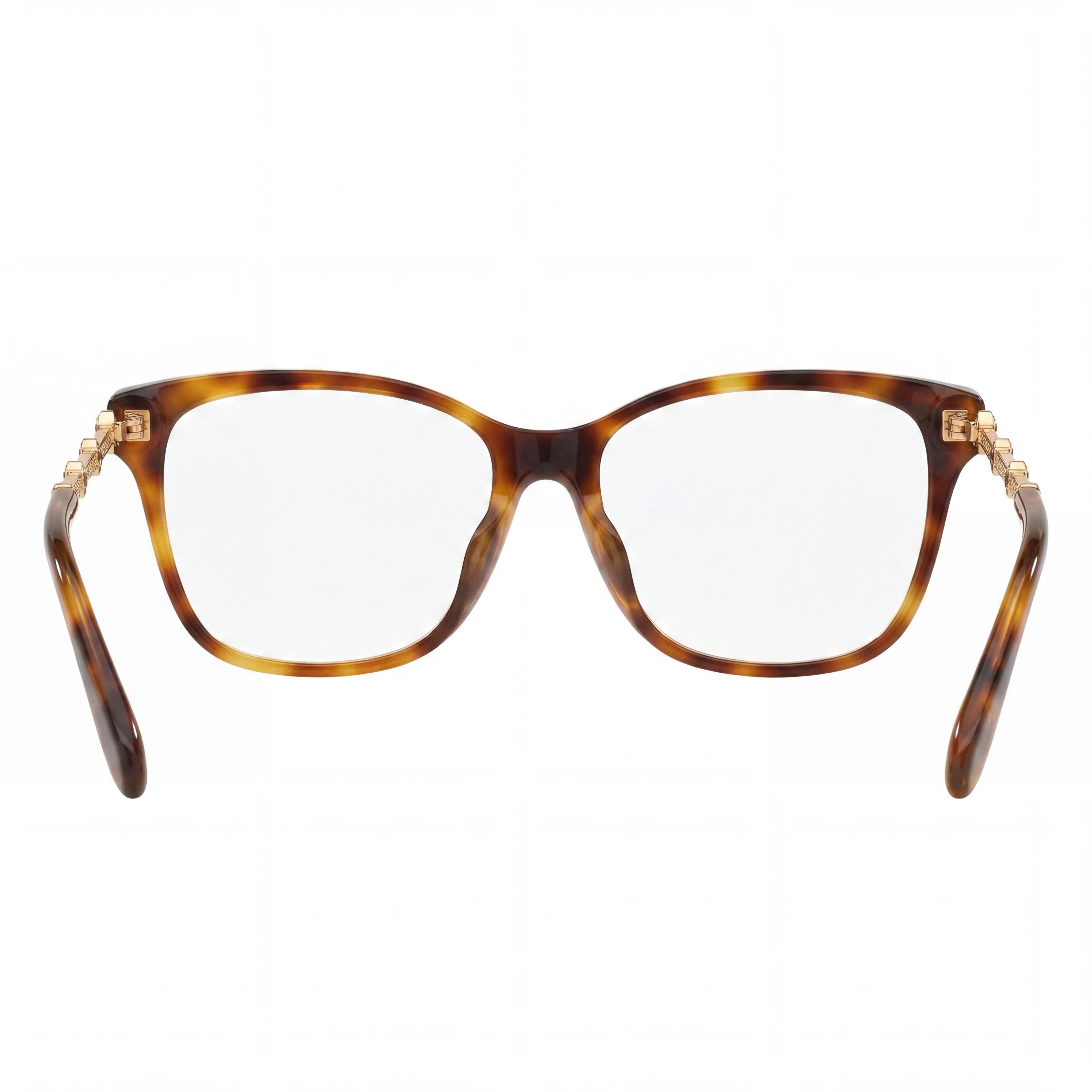 Chopard Gafas Clásicas Combinadas de Acetato y Metal para Mujer Habana Brillante Ocre 54-15-140, Photo 3