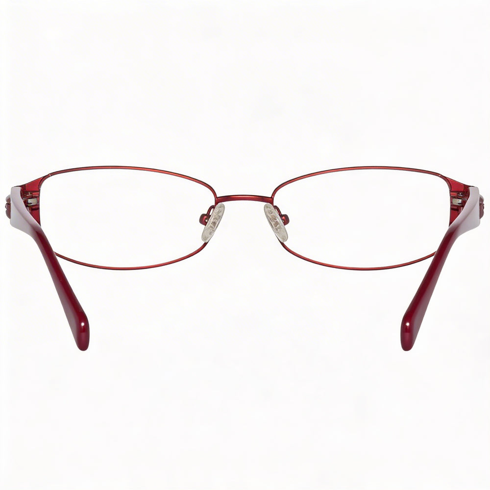 Guess GU2411 52o92 Women's Plastic Burgundy Frame 17mm Bridge 135mm Temple Non- 100% UV Eyeglasses