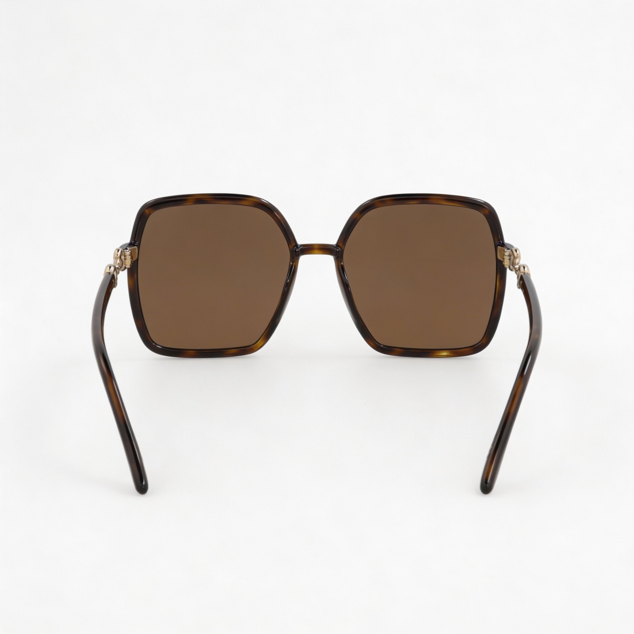 Gucci GG0890S Women's Square/Rectangle Injection Frame Havana Brown UV Protected Sunglasses 55-19-140mm, Photo 2