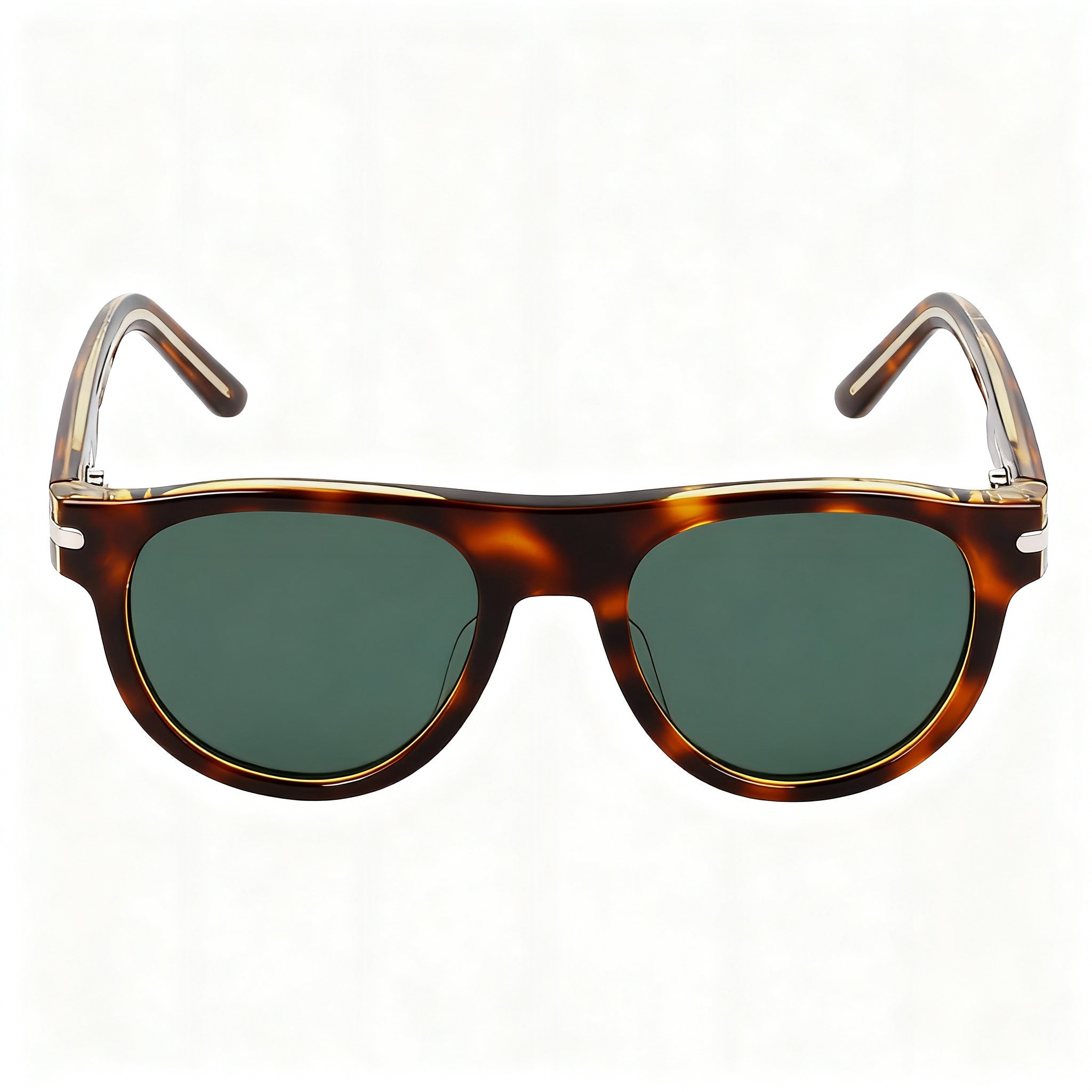 Nike Crescent III EV24019 Women's Round Tortoise Green Acetate Frame Non-Polarized UV 400 Sunglasses 52mm, Photo 3