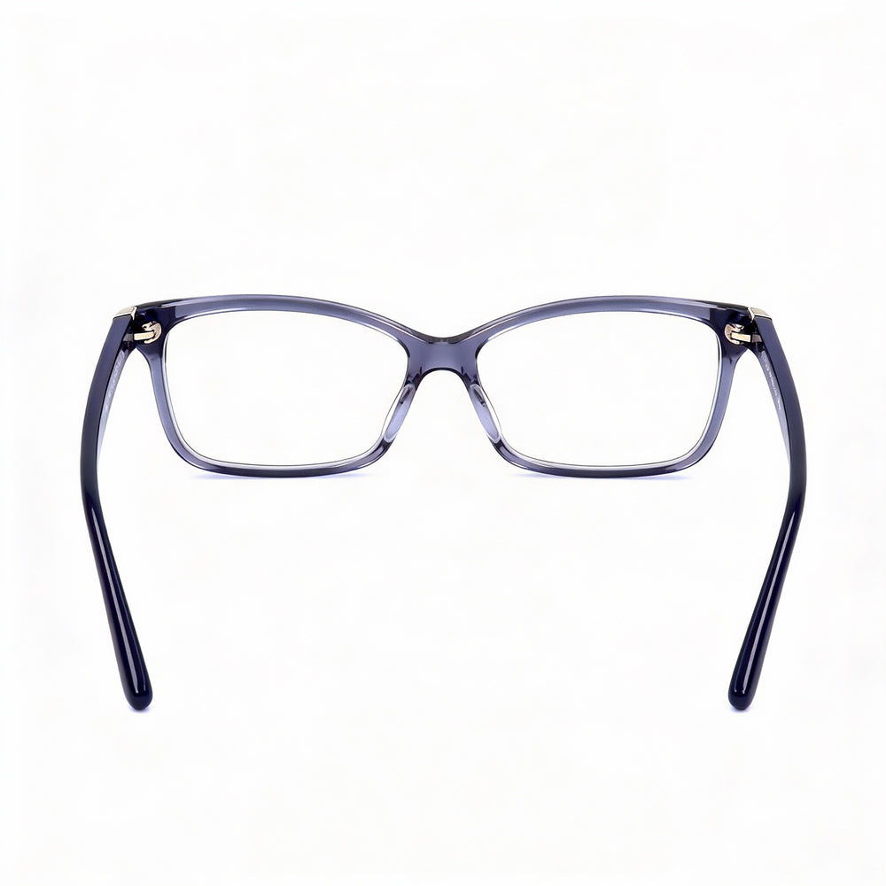 JIMMY CHOO Arrow Temple Women's Blue Acetate Rectangular Optical Glasses 54mm
