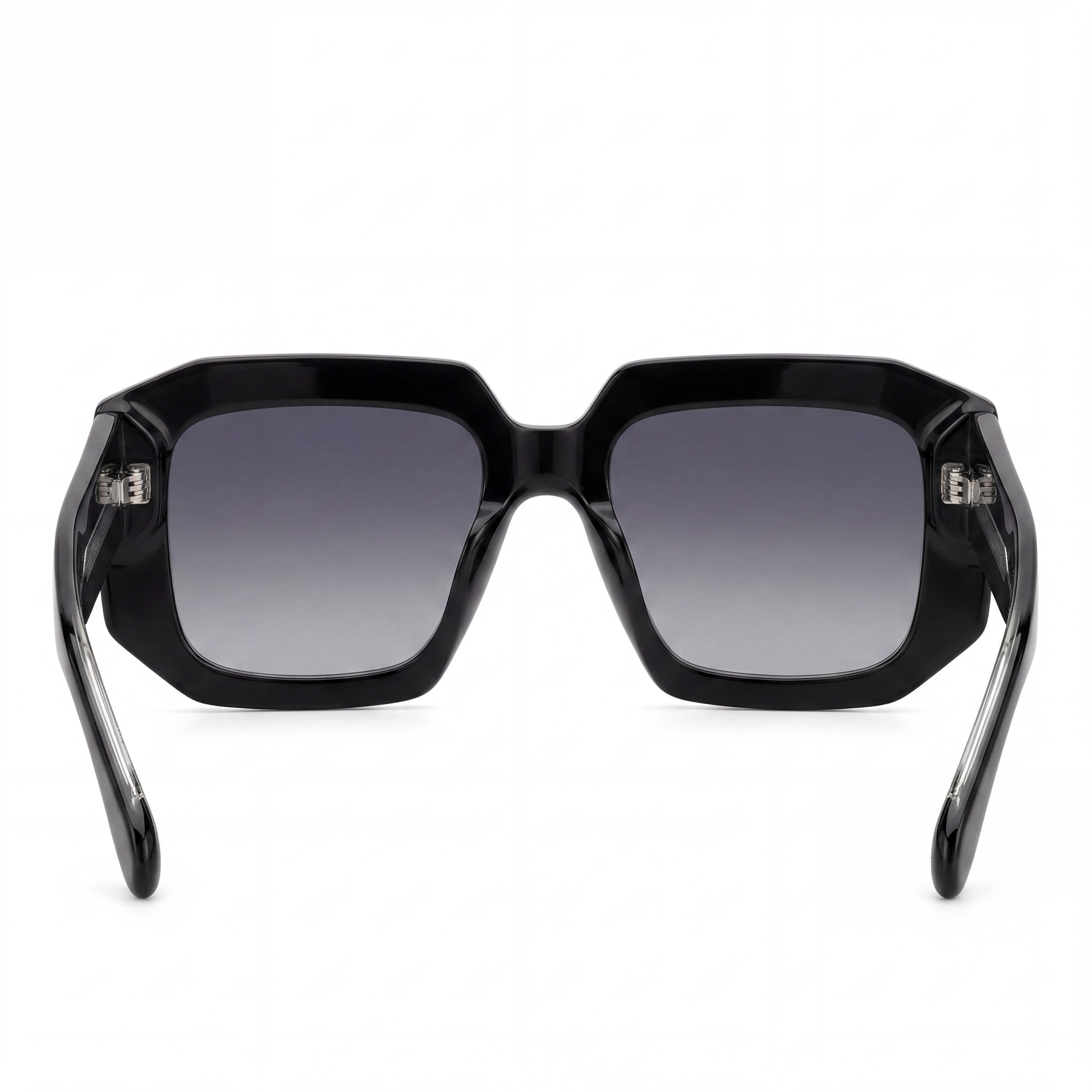 Isabel Marant Trendy Acetate Women's Black Acetate Frame Black Polycarbonate Lens UV Protection Sunglasses 53mm, Photo 4
