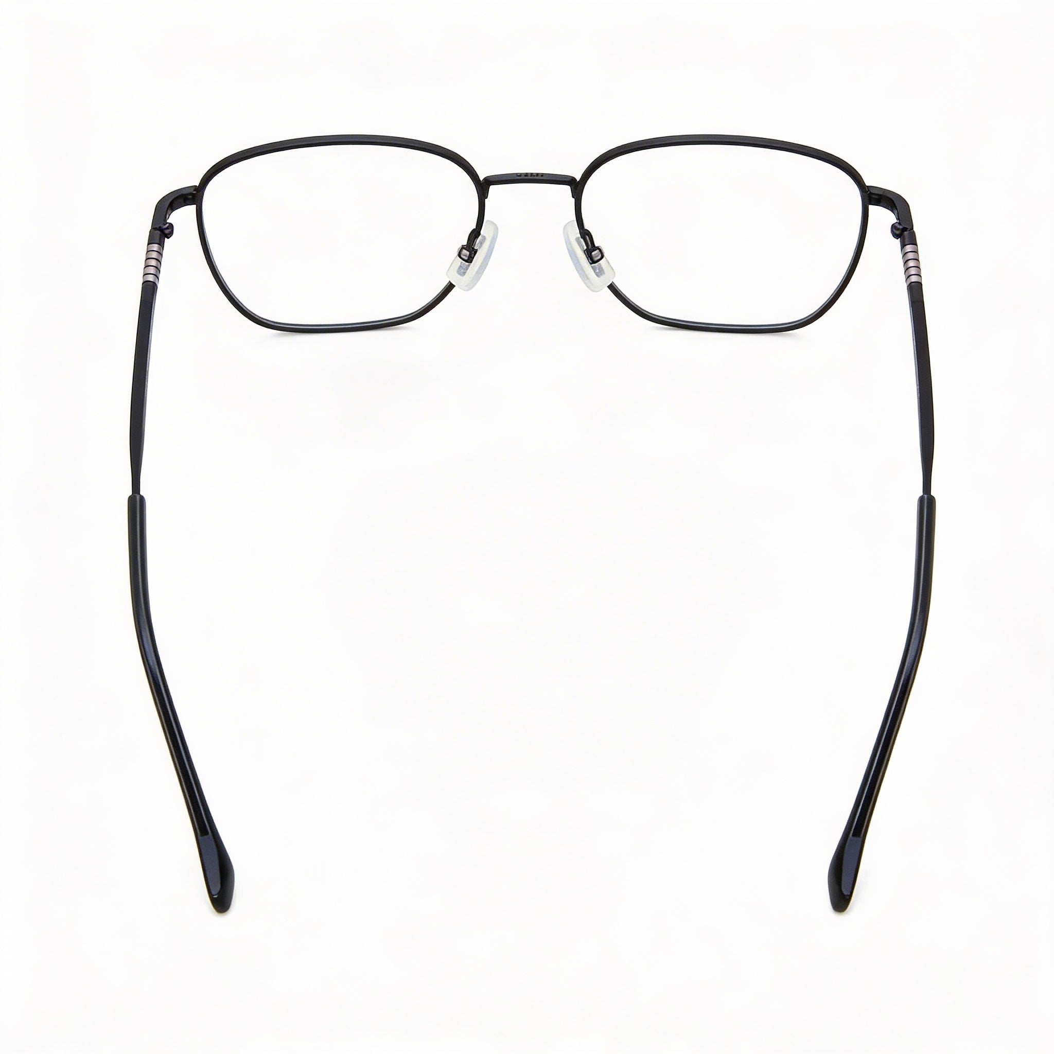 Gafas de vista unisex Hugo Boss 1415 de metal negro mate, talla 55-19-145, Photo 3