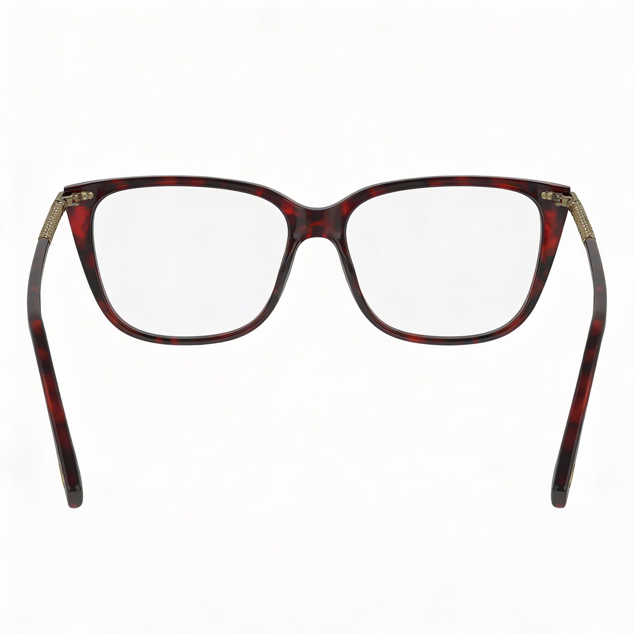 Lacoste Women's Casual Acetate Frame Optical Eyeglasses with Polycarbonate Lenses, Havana Red Color, 54mm, Photo 3