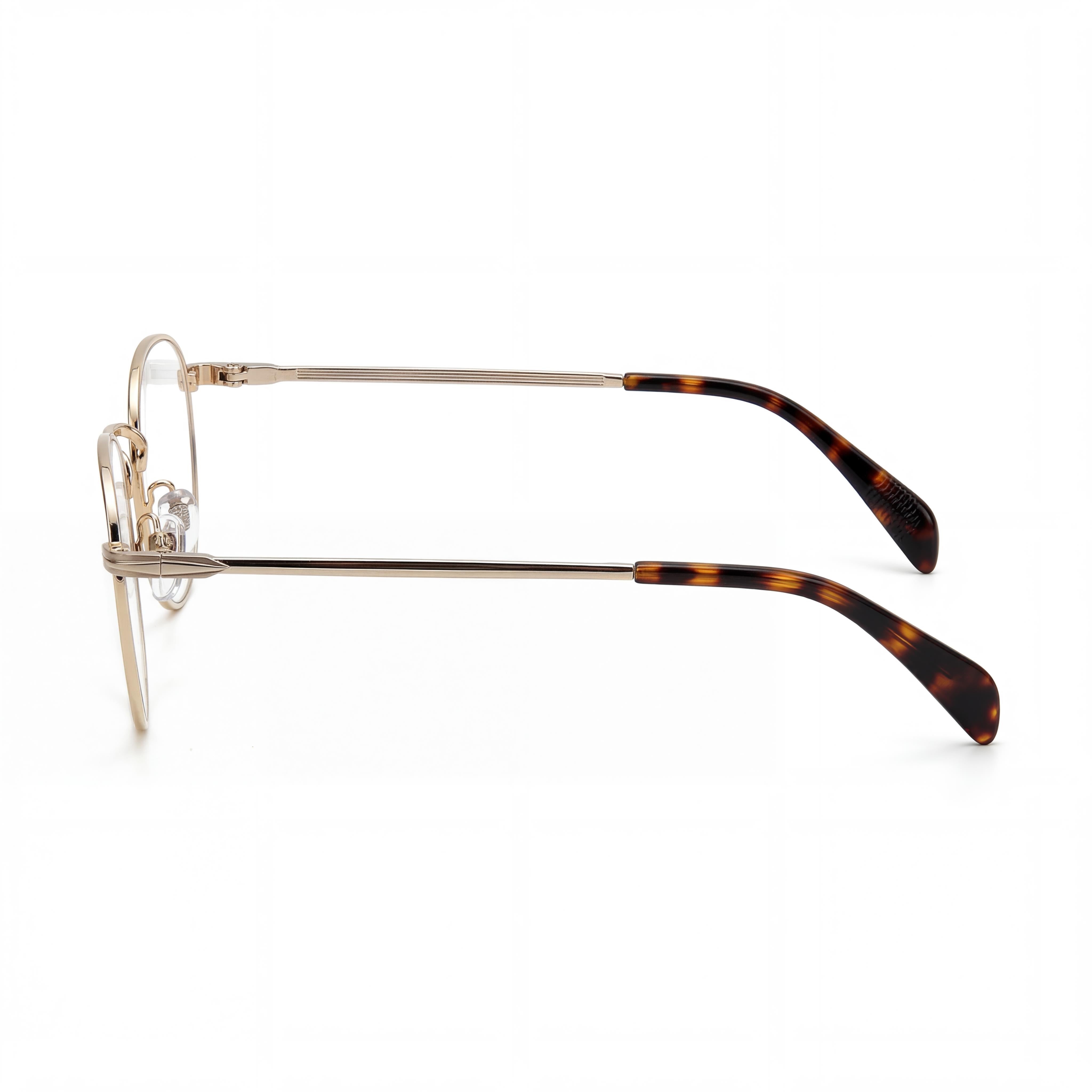 David Beckham Db 1015 Unisex Gold Stainless Steel Eyeglasses 50-21-145, Photo 2