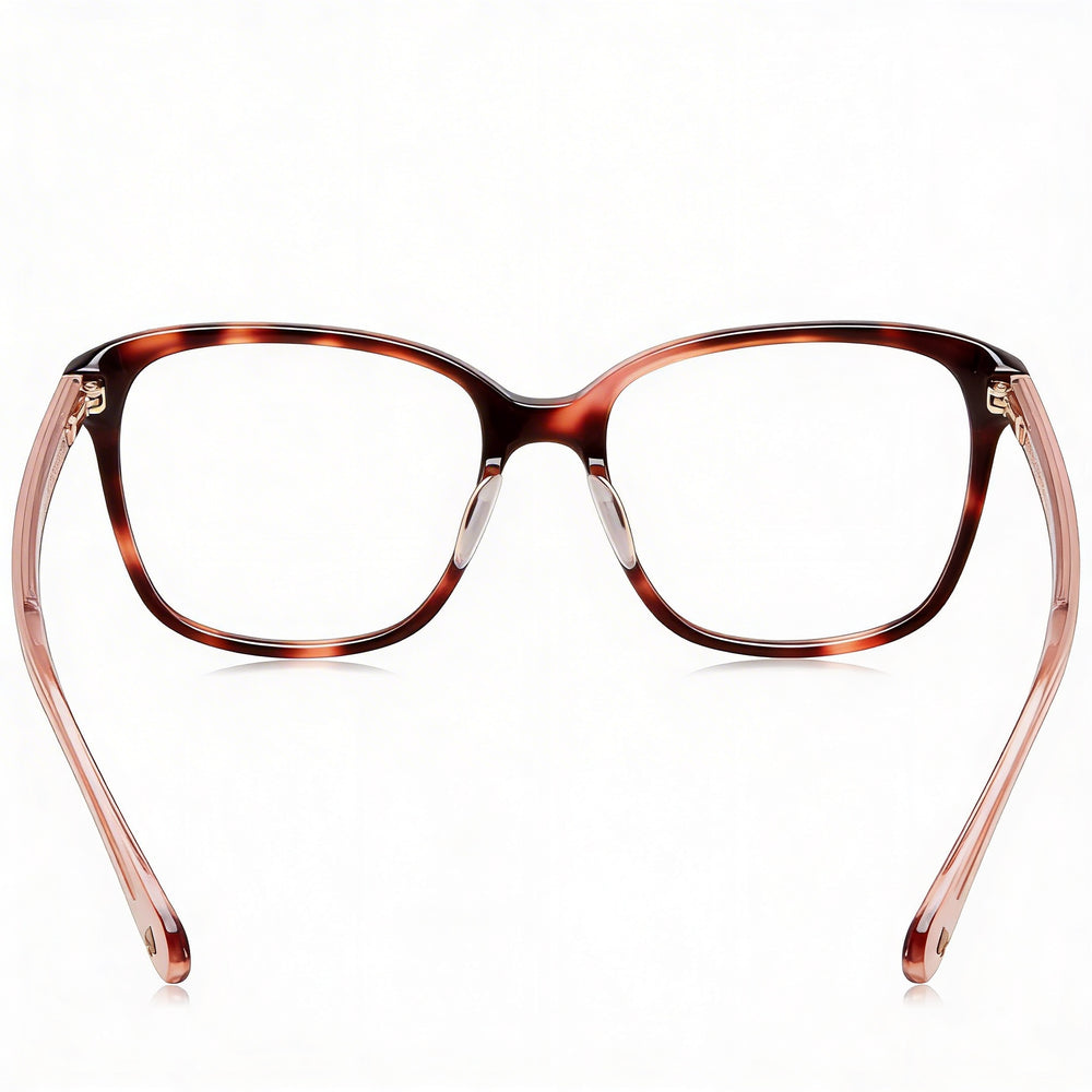 Monturas modernas de acetato Havana para mujer de Kate Spade New York de 52 mm