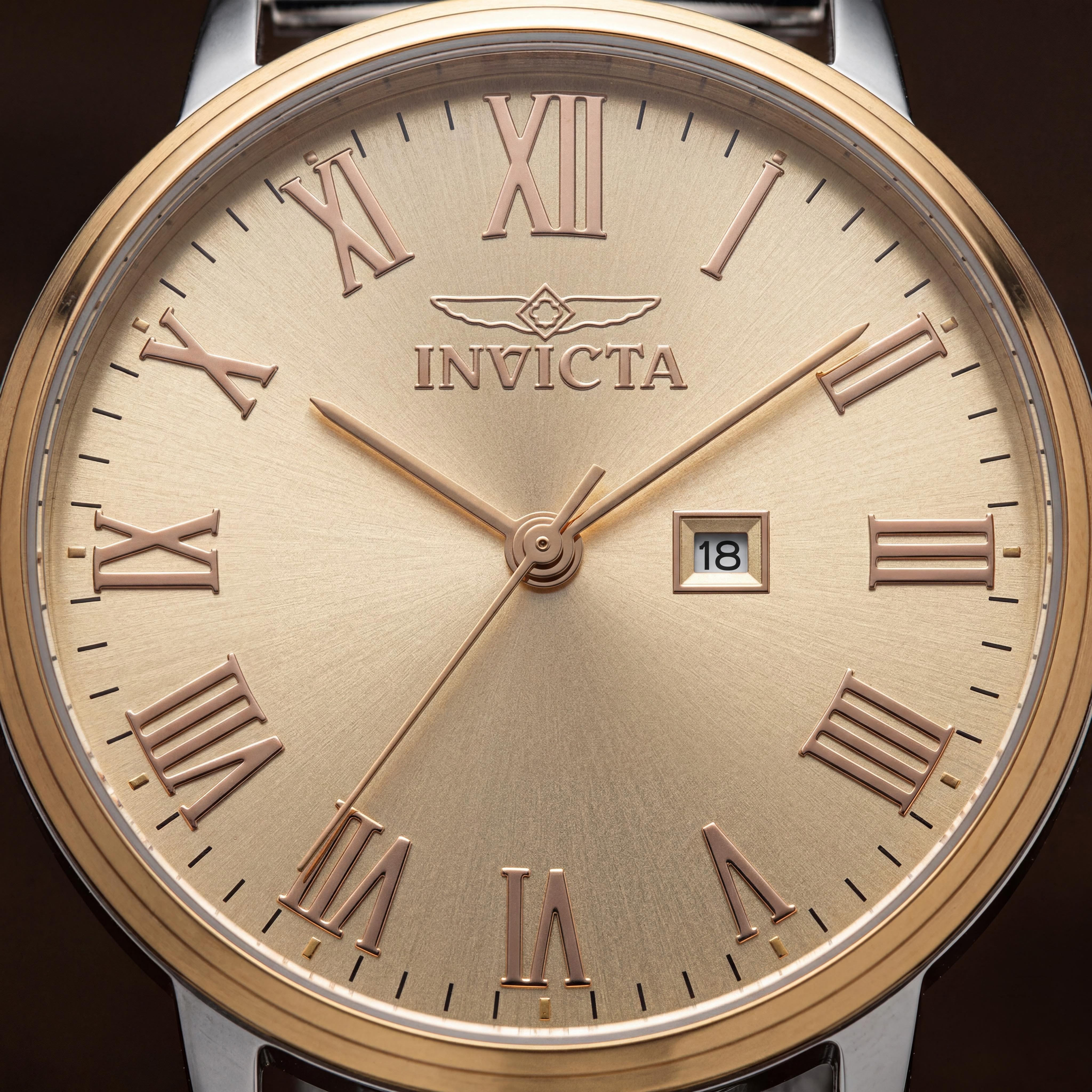 Invicta Specialty IN-48937-AMZUK Unisex Gold Stainless Steel 44mm Watch, Photo 2