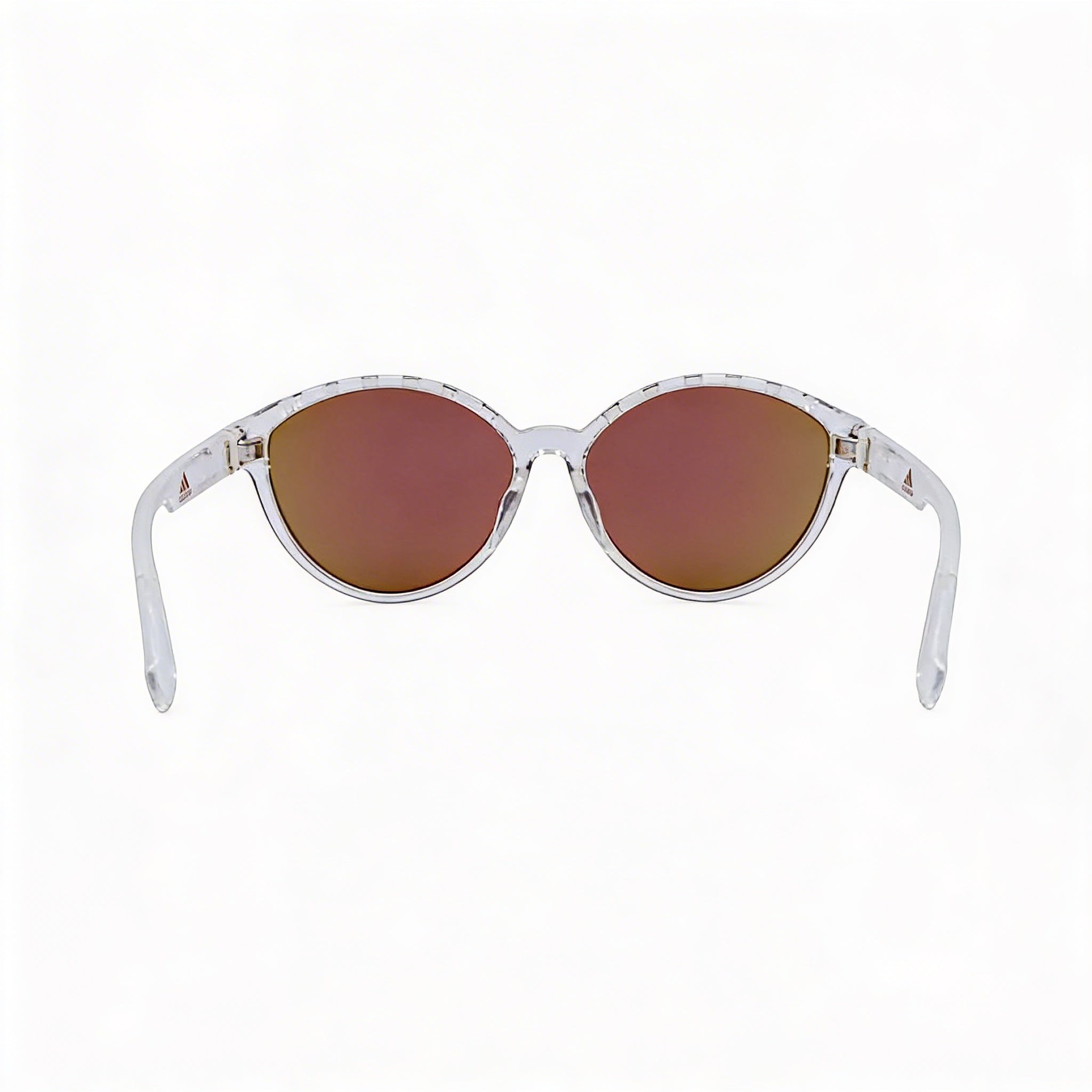 adidas sp0012 Women's Crystal Plastic Frame Brown Mirror Polycarbonate UV Protection Sunglasses 61mm, Photo 4