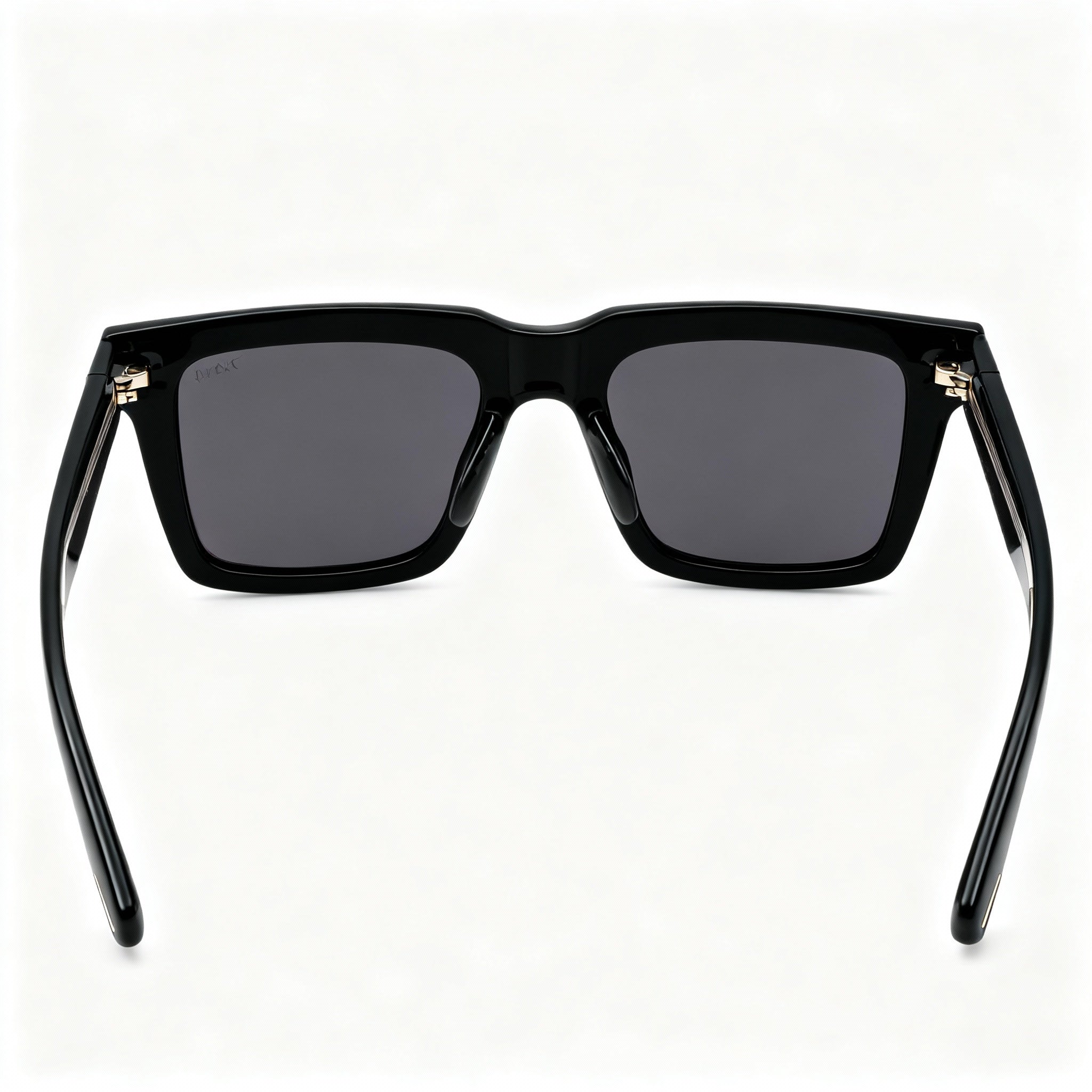 GIORGIO ARMANI Contemporary Unisex Black Bio-Acetate Frame Non-Polarized Black Lens Sunglasses 53-19-145, Photo 3