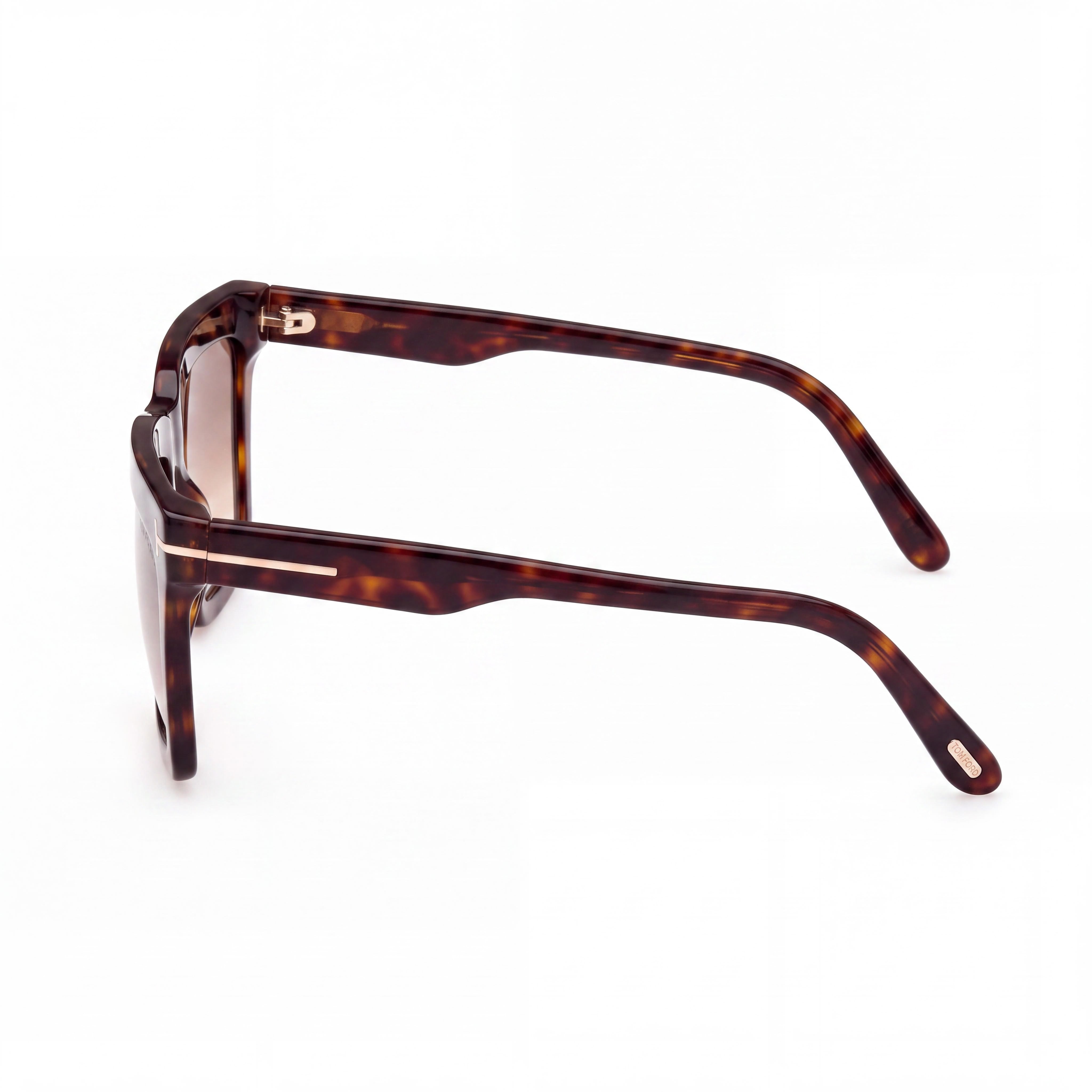 Tom Ford Classic Women's Cat Eye Dark Havana Light Brown Shaded Frame Brown Gradient Non-Polarized 100% UV Protection 56mm Sunglasses, Photo 3