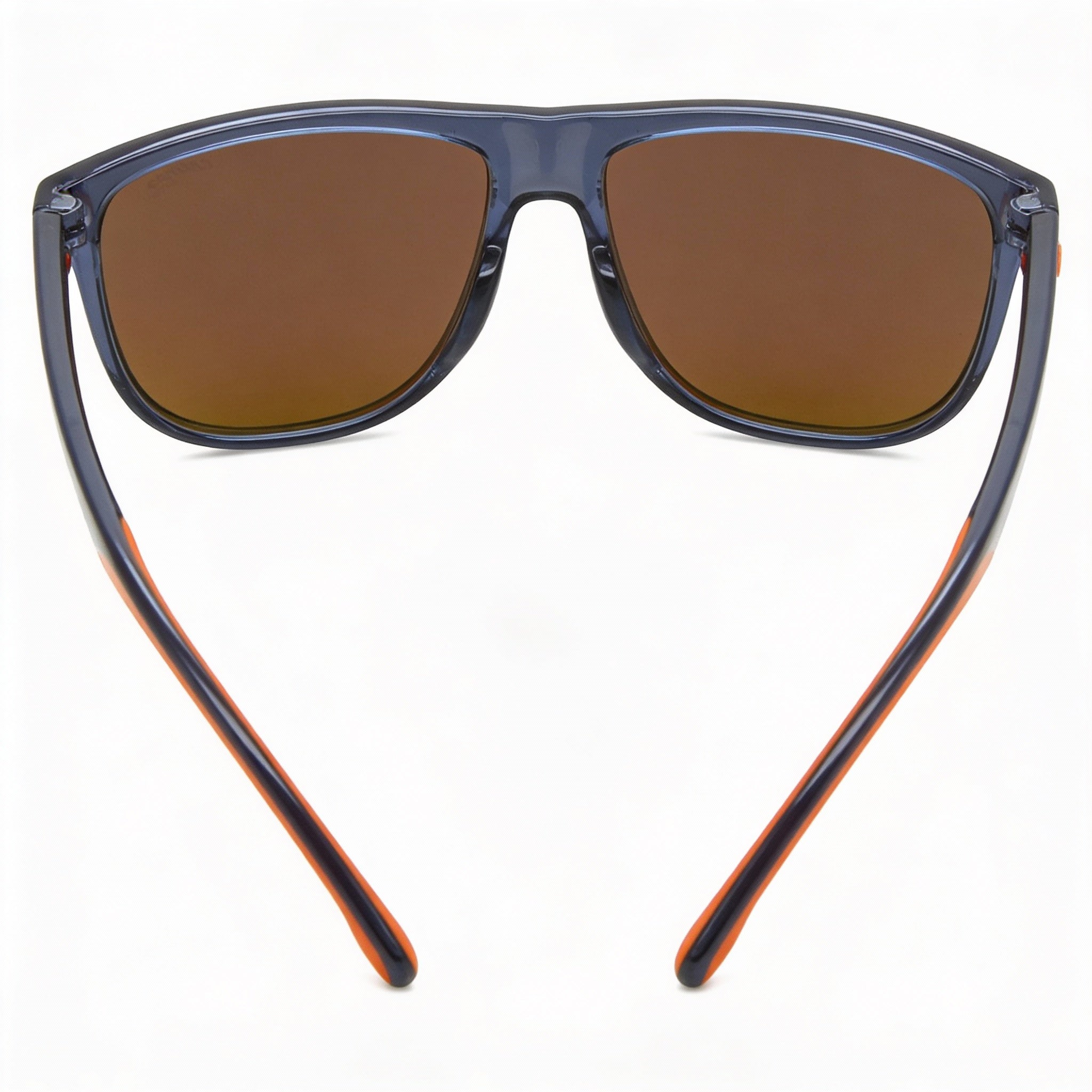 Gafas de sol Carrera Modern unisex ovaladas de poliamida azul y naranja de 58 mm con protección UV, Photo 4