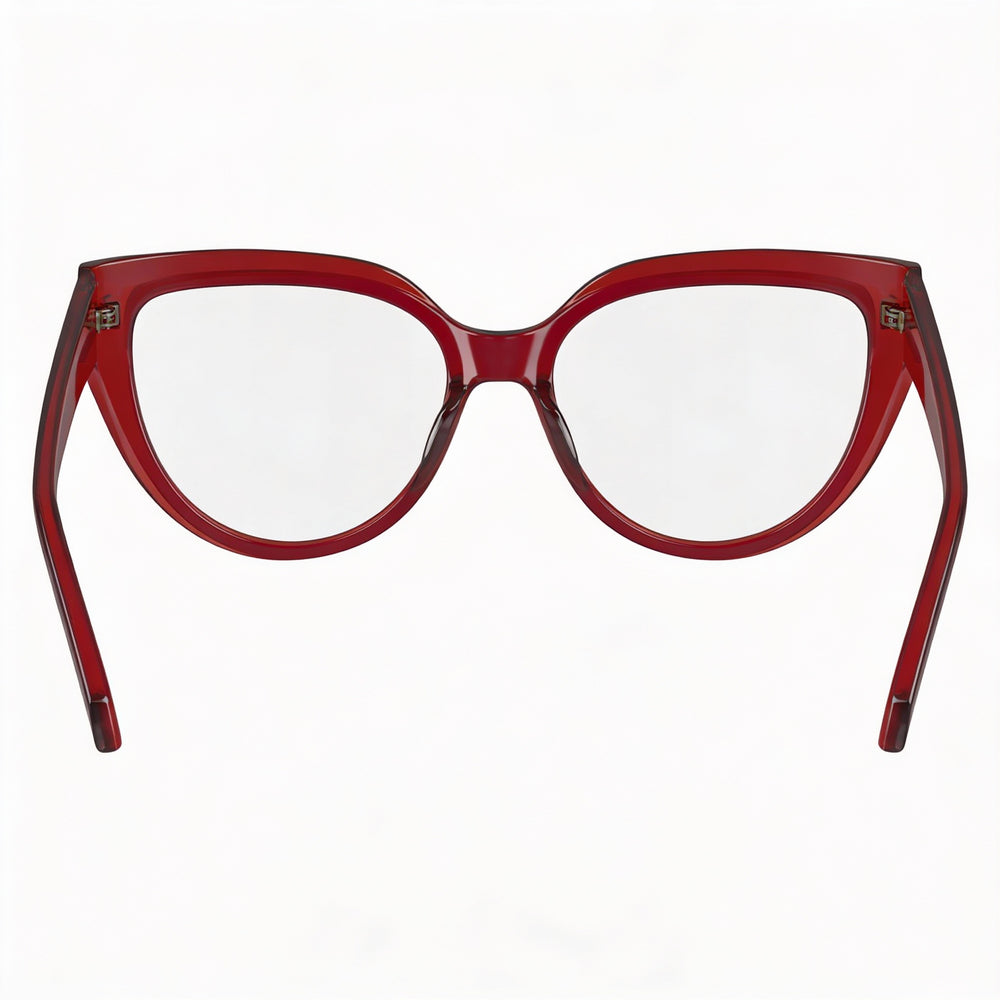 Gafas de sol polarizadas Salvatore Ferragamo SF2984 para hombre, de metal, transparentes y rojas, de 53 mm