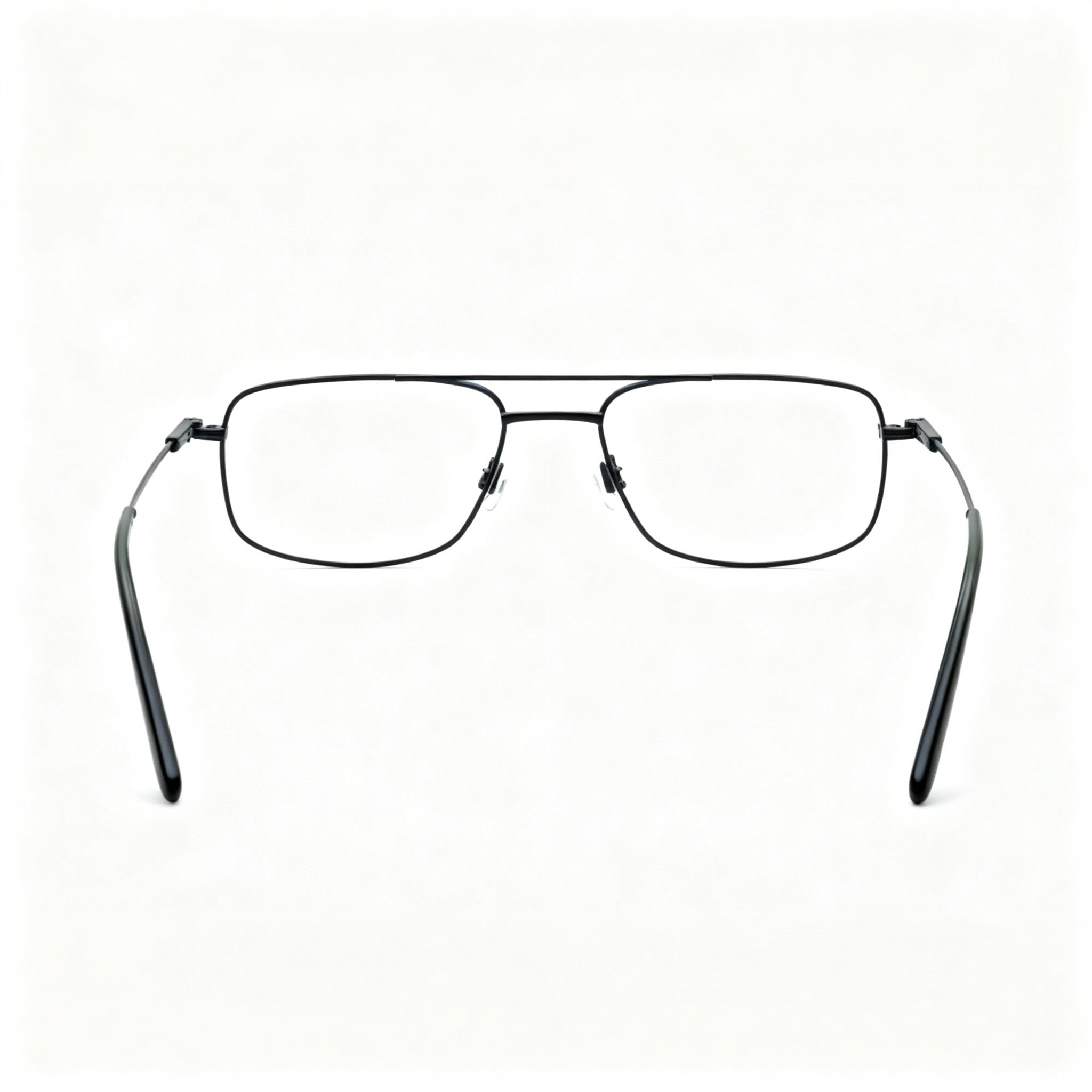 Flexon H6062 Unisex Metal Frame Polarized Sunglasses with Matte Navy Finish, 54mm Lens, Photo 4