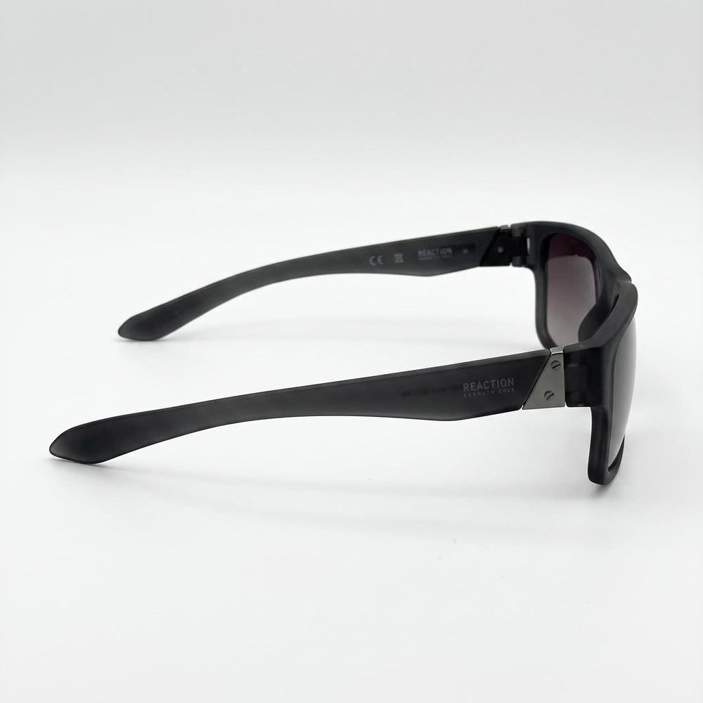 Gafas de sol Kenneth Cole KC1246 para mujer, cuadradas, de plástico, color gris humo degradado, no polarizadas, 100 % UV, 58 mm