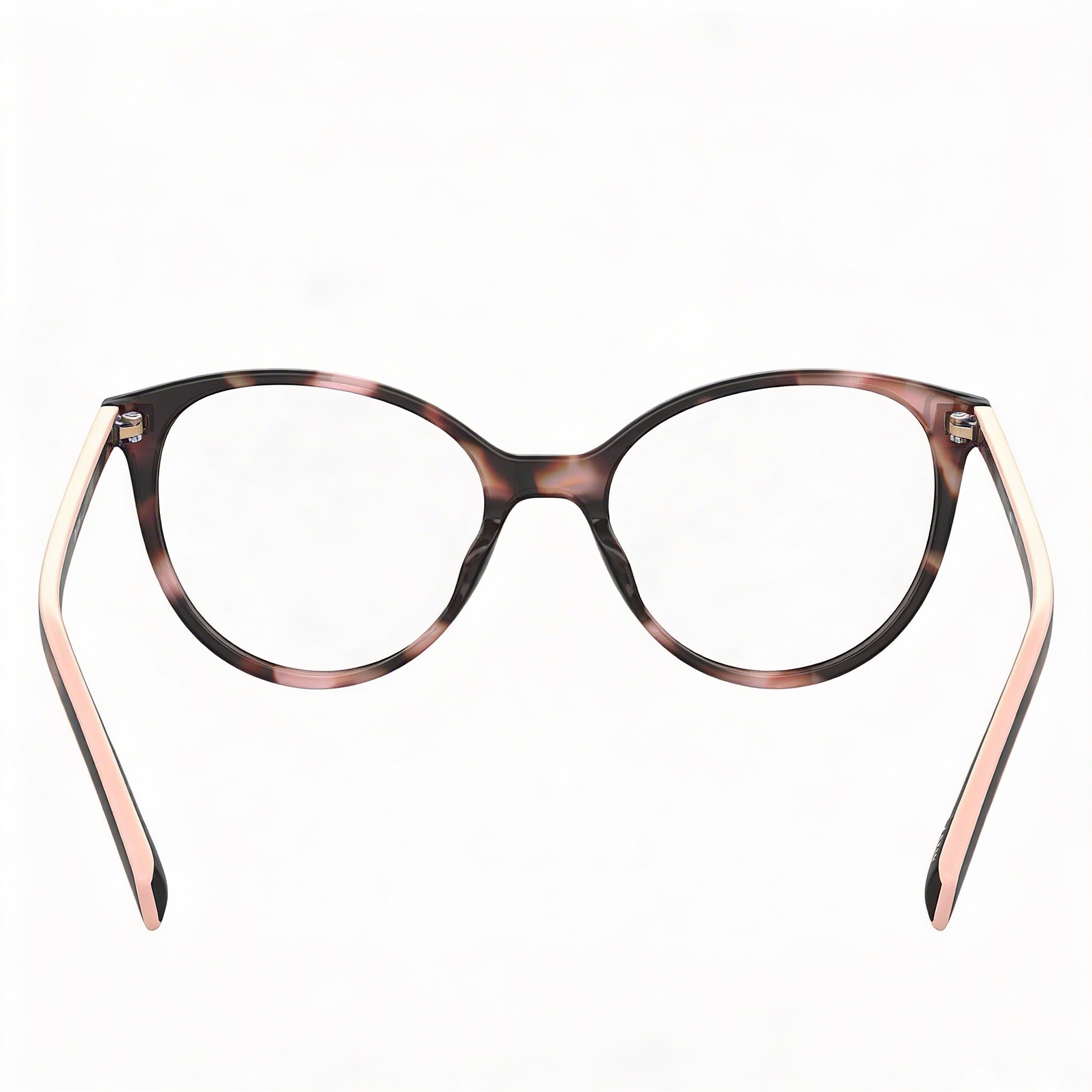 Levi's Lv 1031 Women's Pink Havana Plastic Optical Frames with Demo Lenses and Iconic Logo 51mm, Photo 4